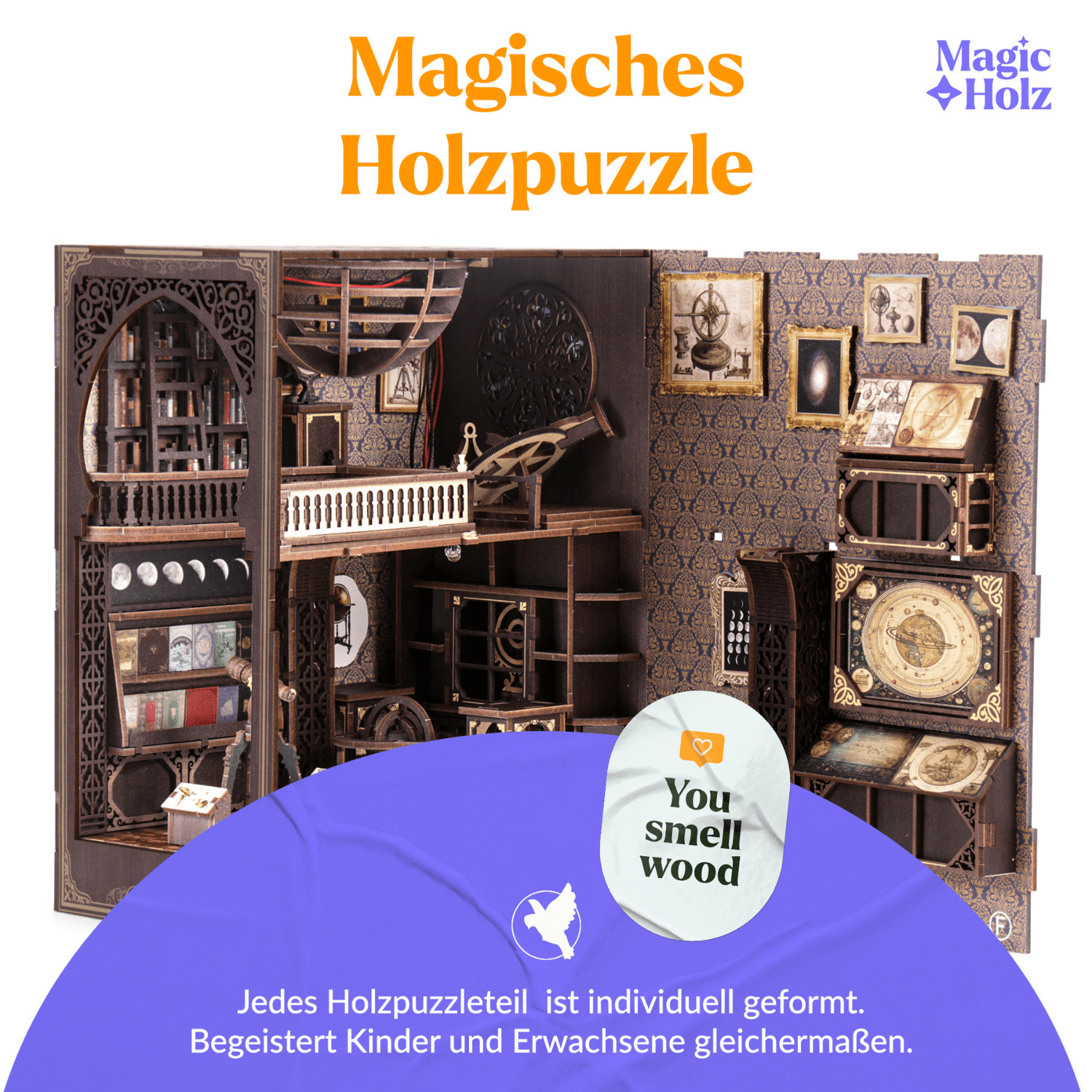 Astronomy craft set Diorama MagicHolz