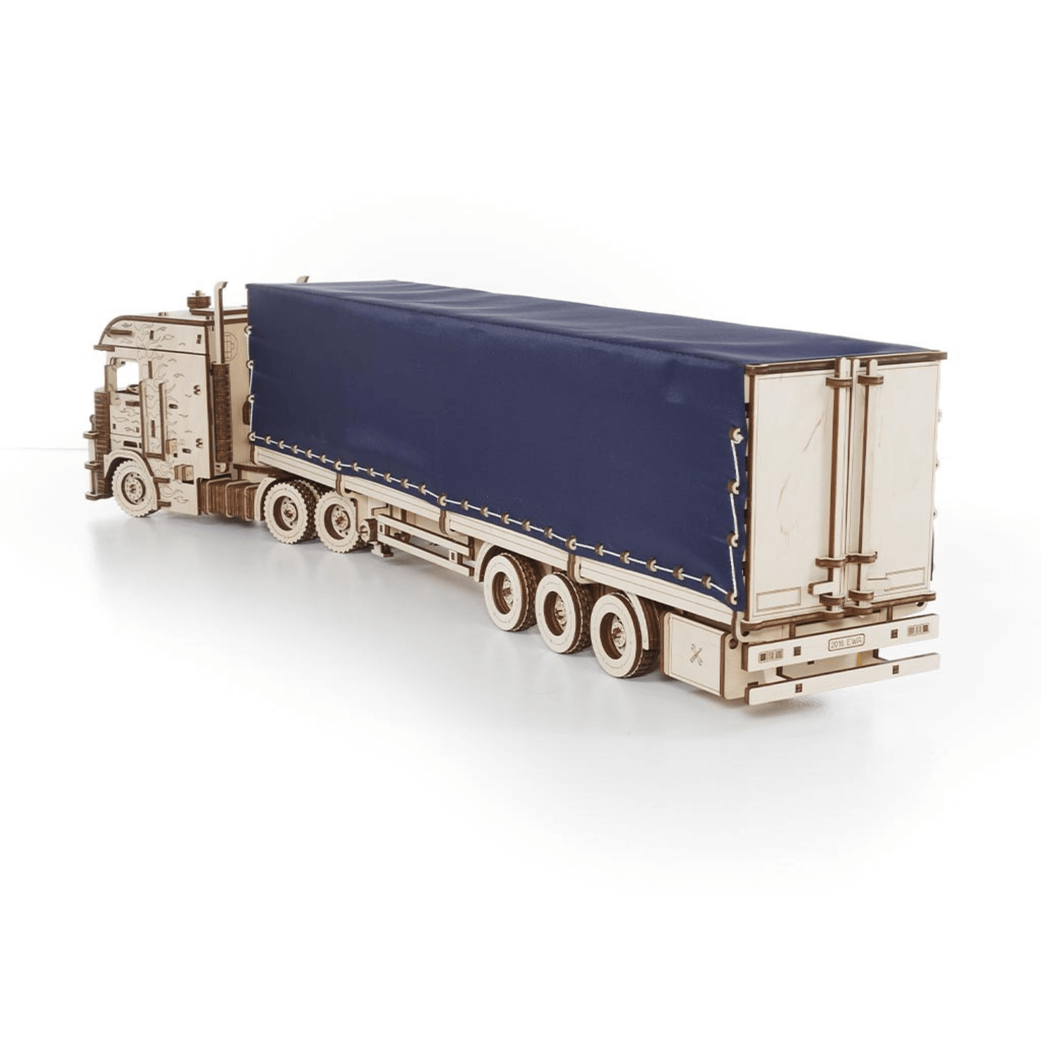Road King - Your truck. Your project. Your highway. Mechanical wooden puzzle Eco-Wood-Art