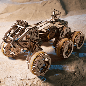 Bemannter Mars-Rover-Mechanisches Holzpuzzle-Ugears--