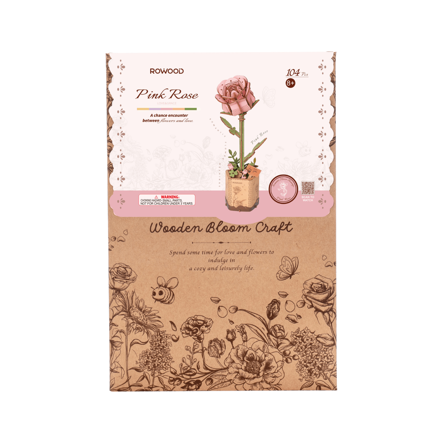 Ewiger Frühling | Blumen-Trio Kollektion 3D Puzzle Robotime