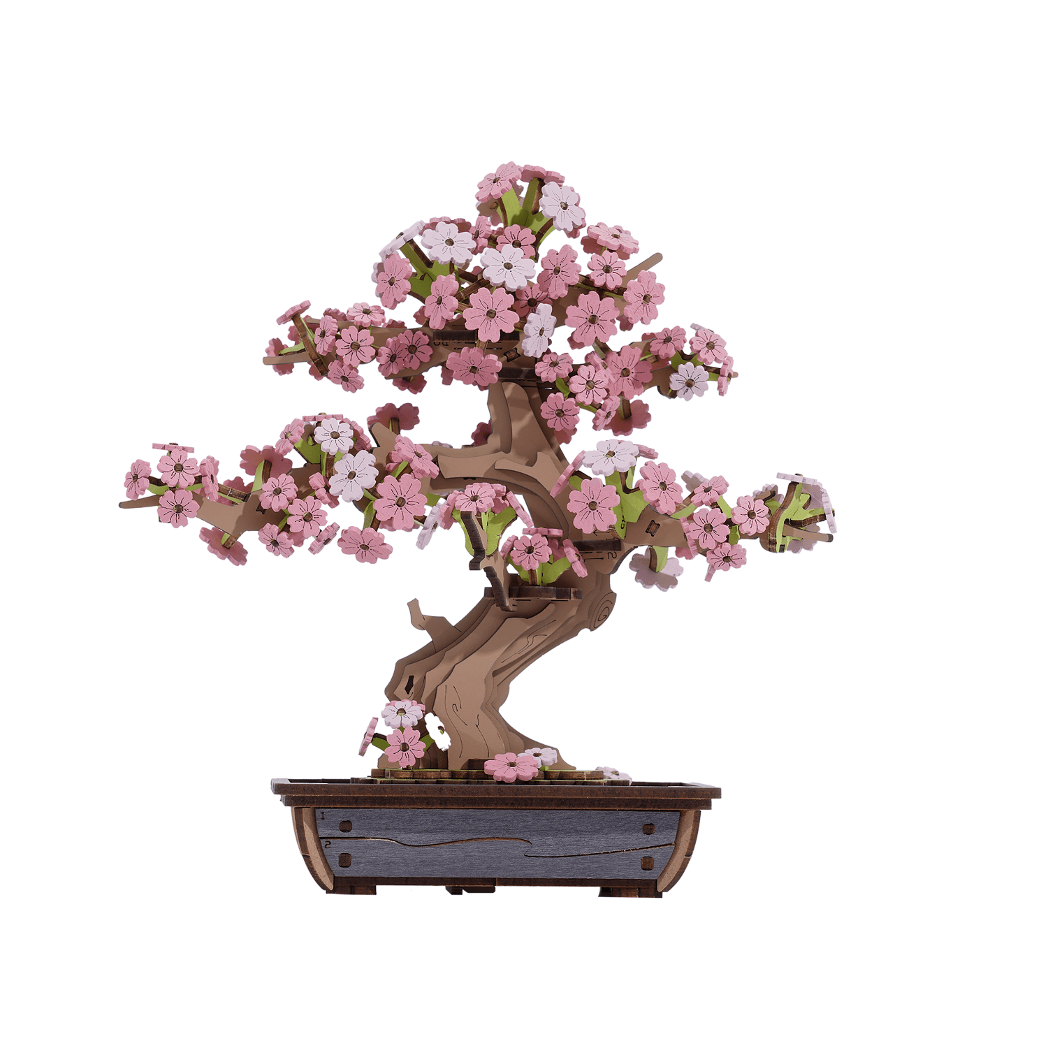 Bonsai l Sakura & Kiefern 3D Puzzle Robotime
