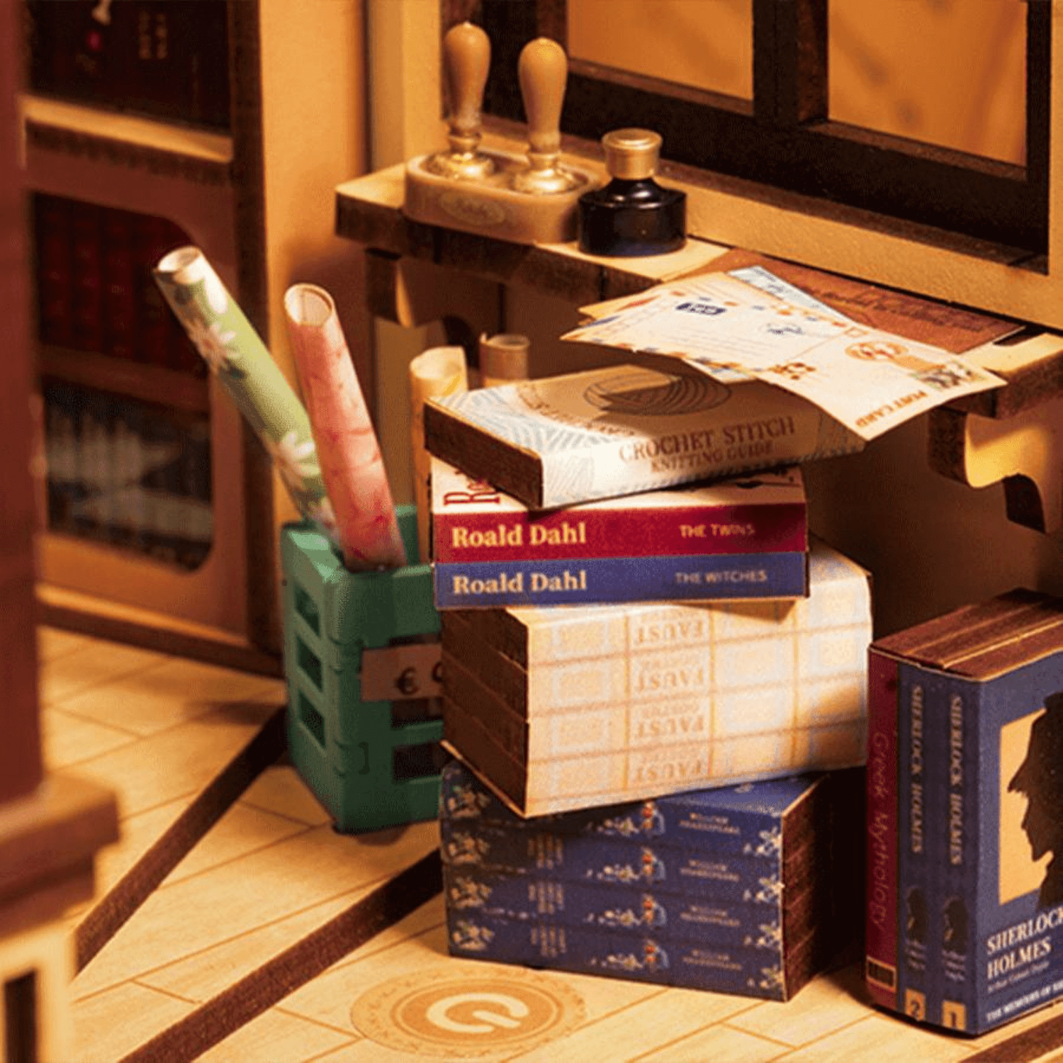 Bookstore | Diorama | Rolife Diorama Robotime