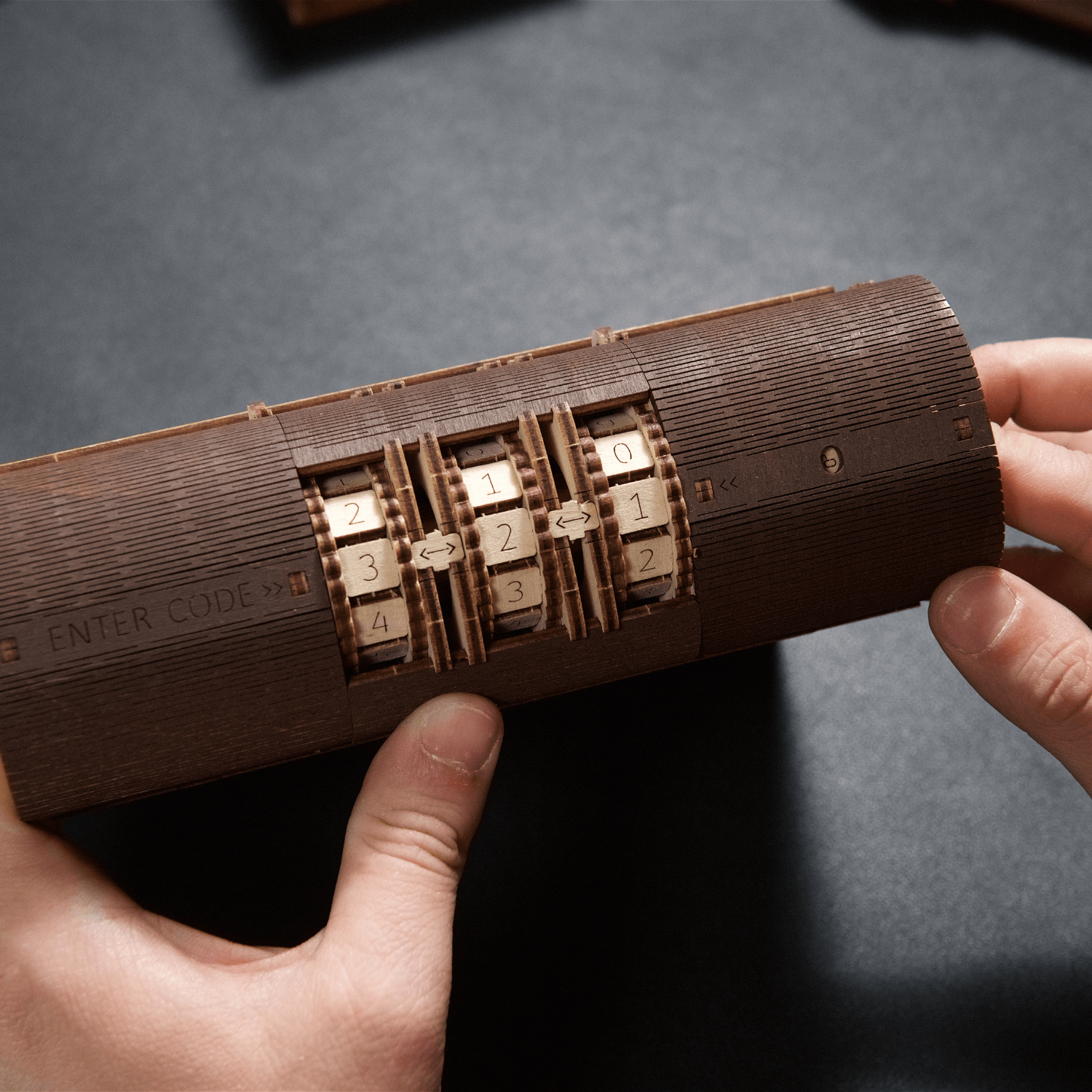 Book of Secrets l mit Zahlenkombination Mechanisches Holzpuzzle Ugears
