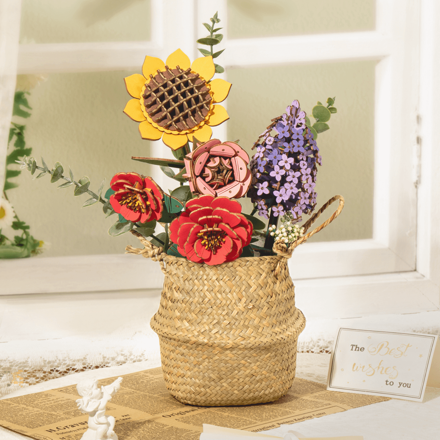 Eternal Spring | Flower Bouquet-3D Puzzle-Robotime--