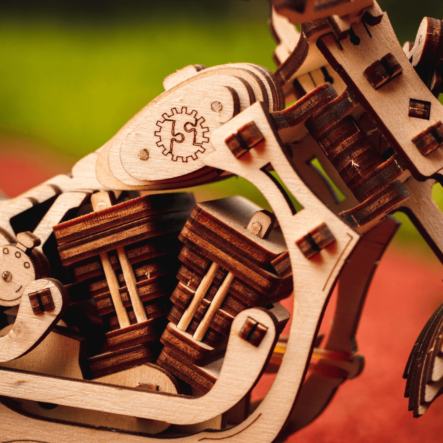 Cruiser | Bike Puzzle mécanique en bois Eco-Wood-Art