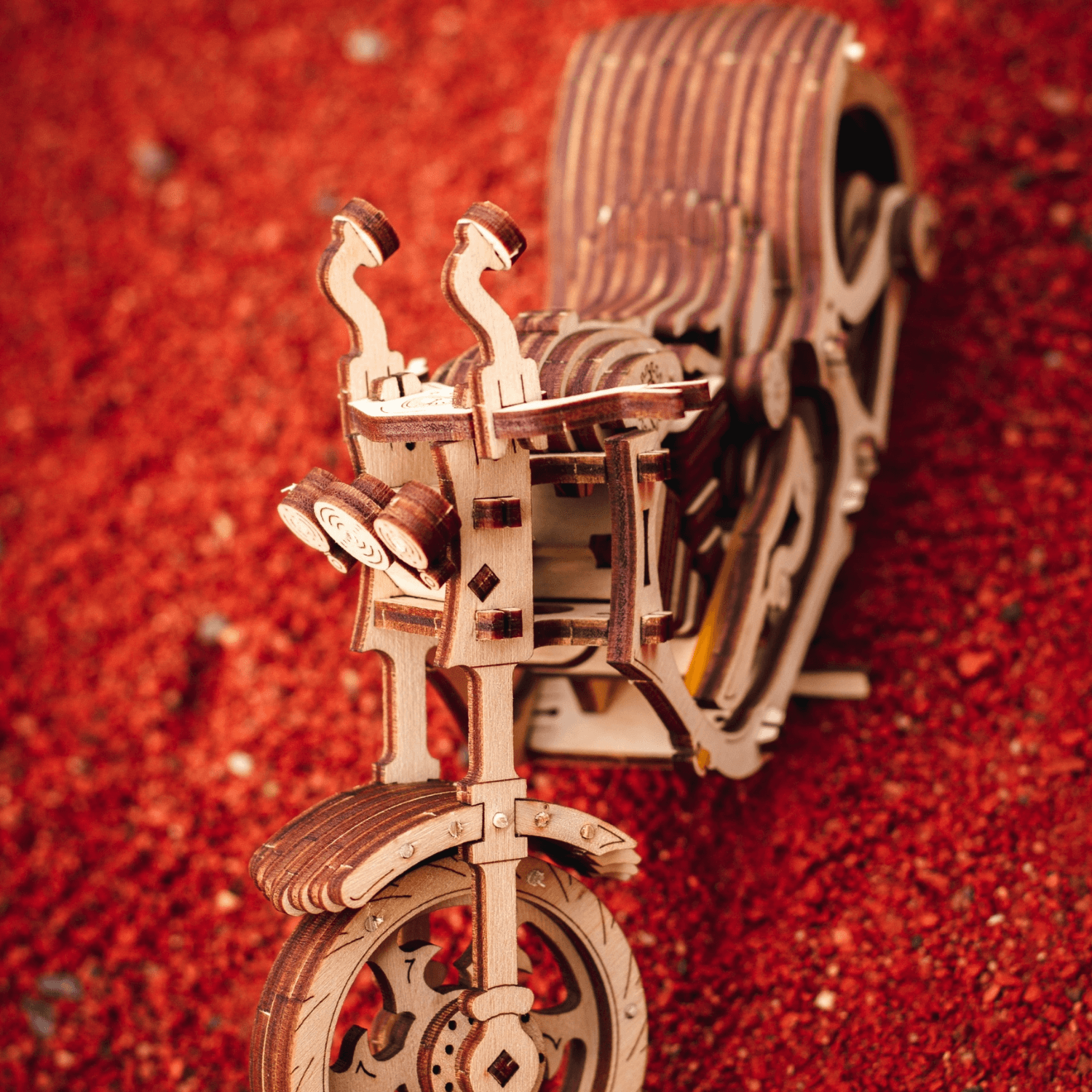 Cruiser | Bike Puzzle mécanique en bois Eco-Wood-Art