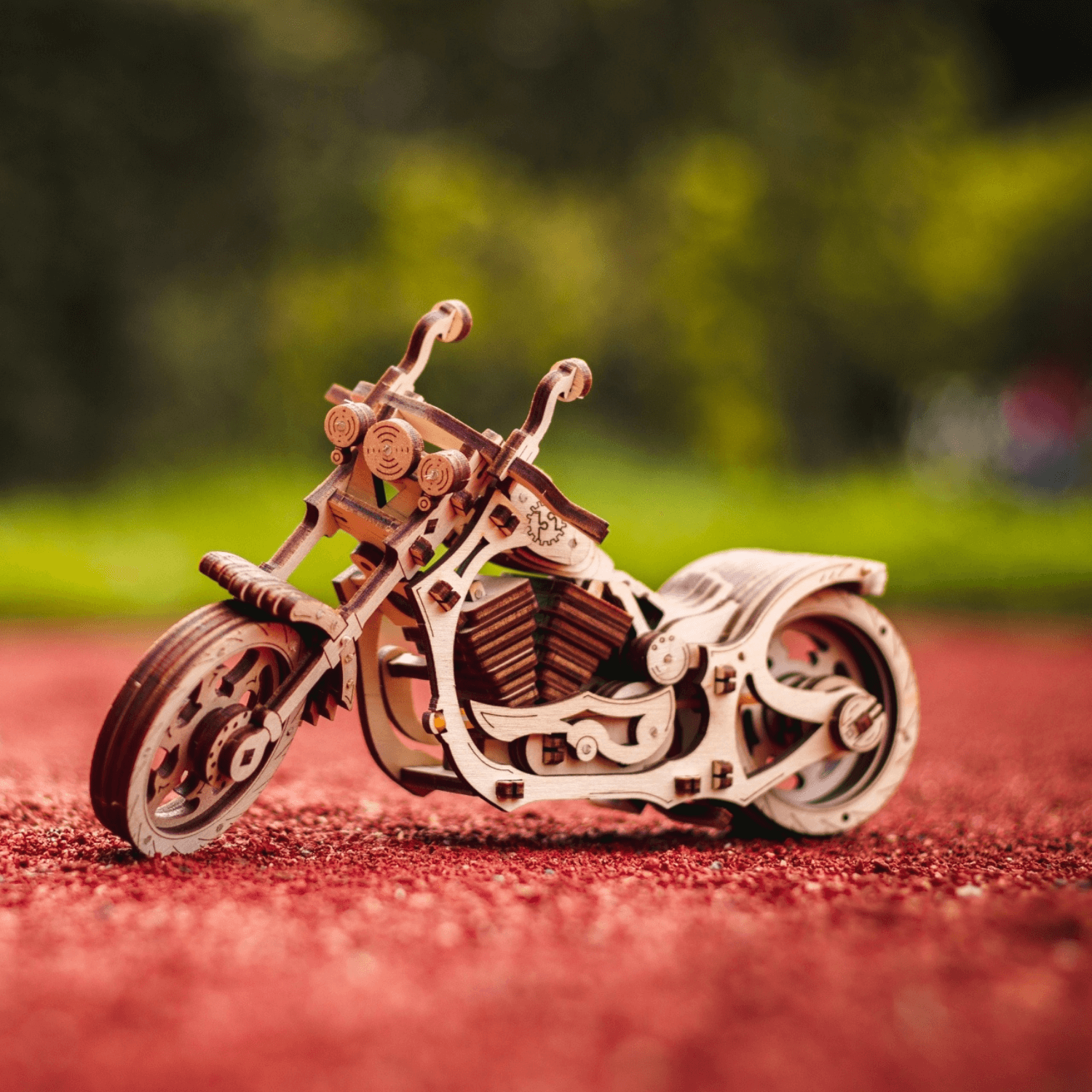 Cruiser | Bike Mechanisches Holzpuzzle Eco-Wood-Art
