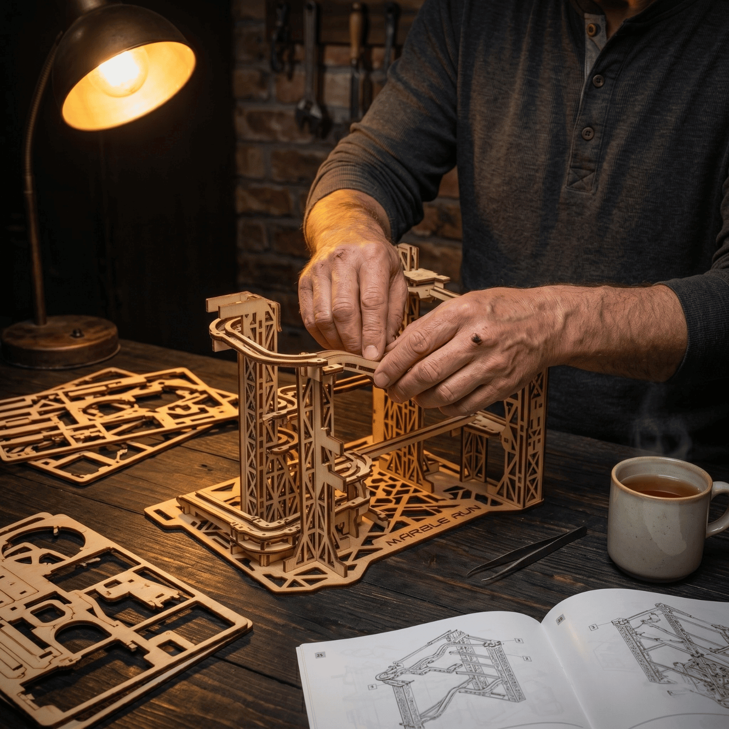 Cyclone Marble Run