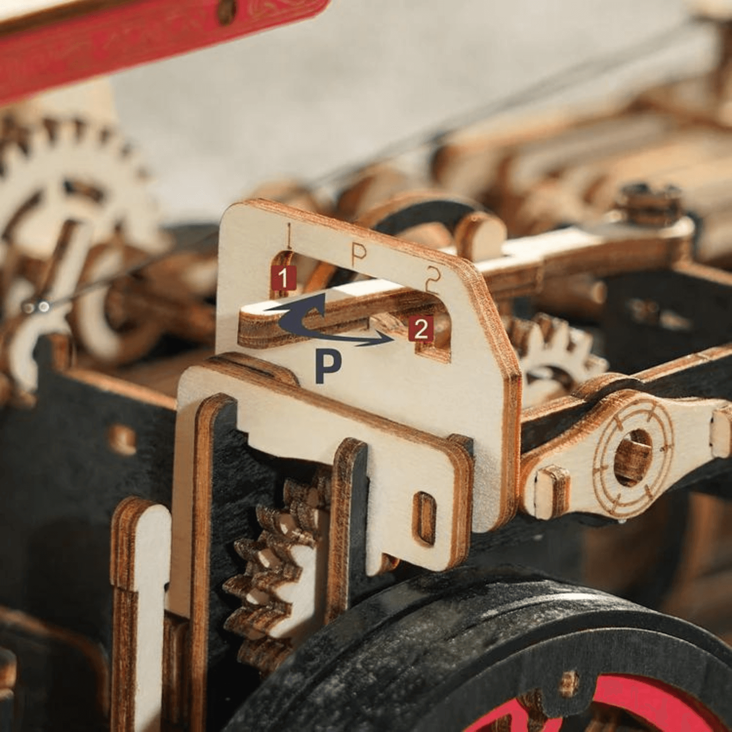 Dampfmaschine | Steam Engine ROKR-Mechanisches Holzpuzzle-Robotime--