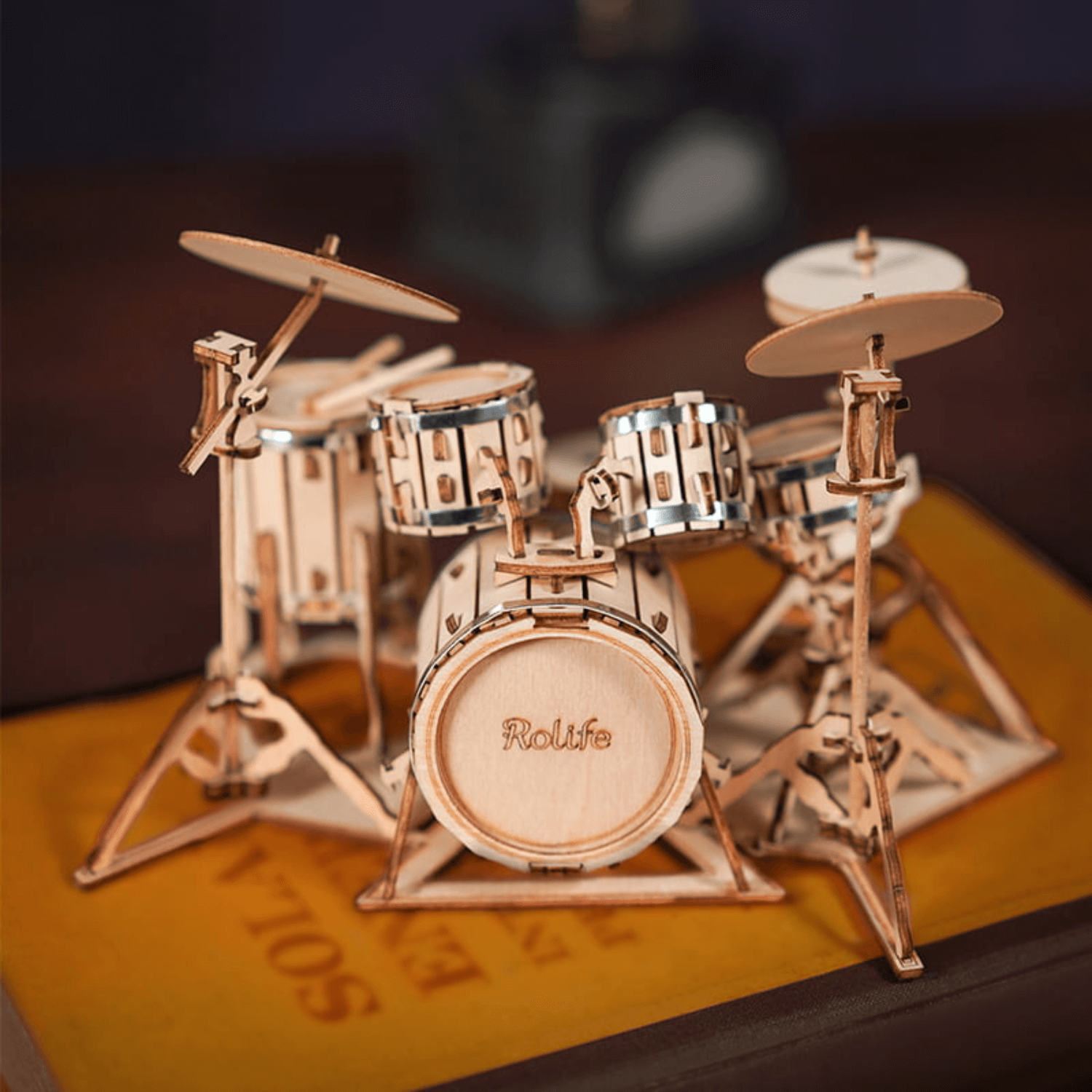 Schlagzeug | Drum Kit 🥁 3D Puzzle Robotime