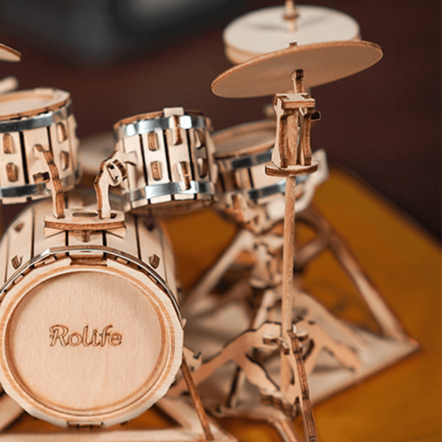 Schlagzeug | Drum Kit 🥁 3D Puzzle Robotime