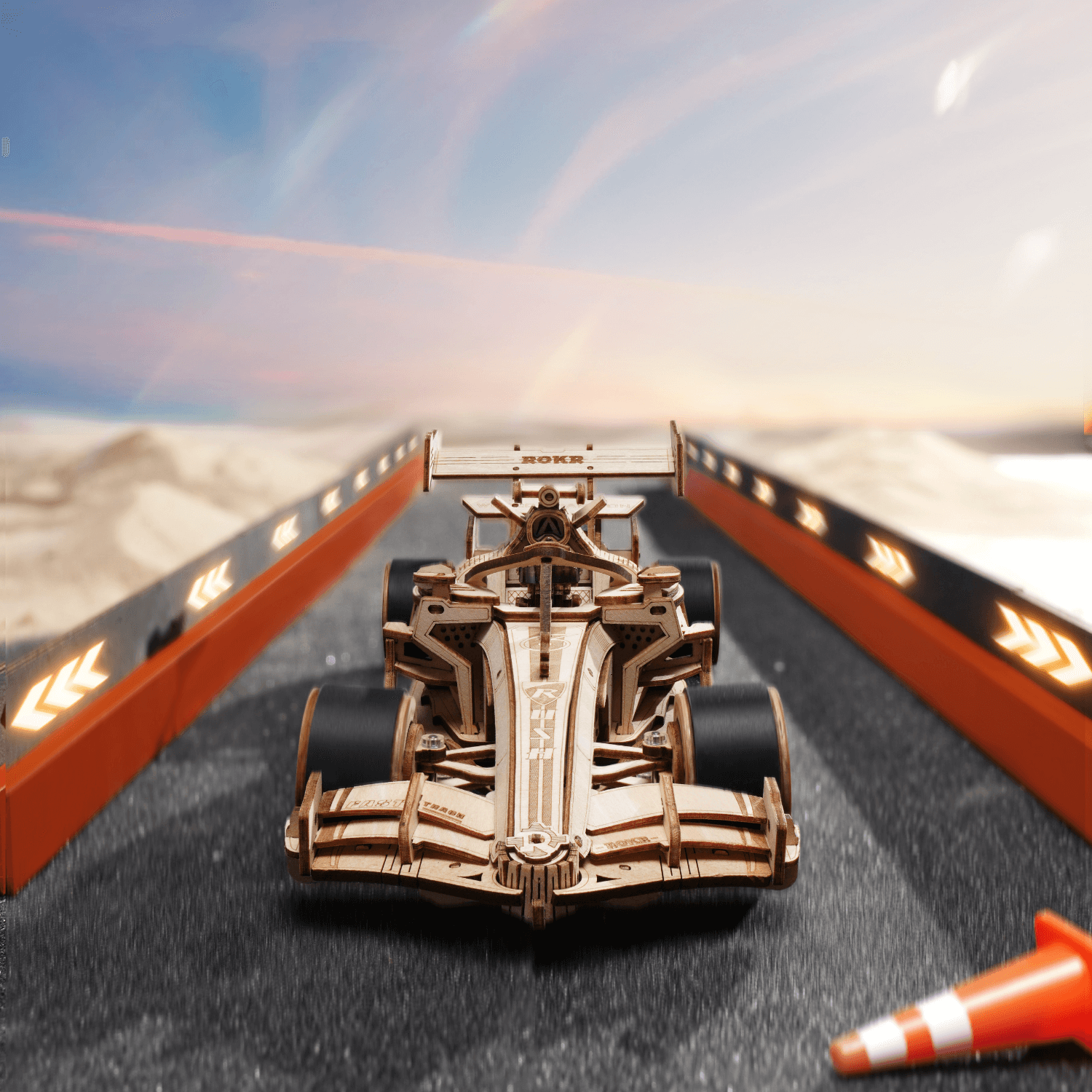 Rennwagen Bausatz 🏎️ 3D Puzzle Robotime