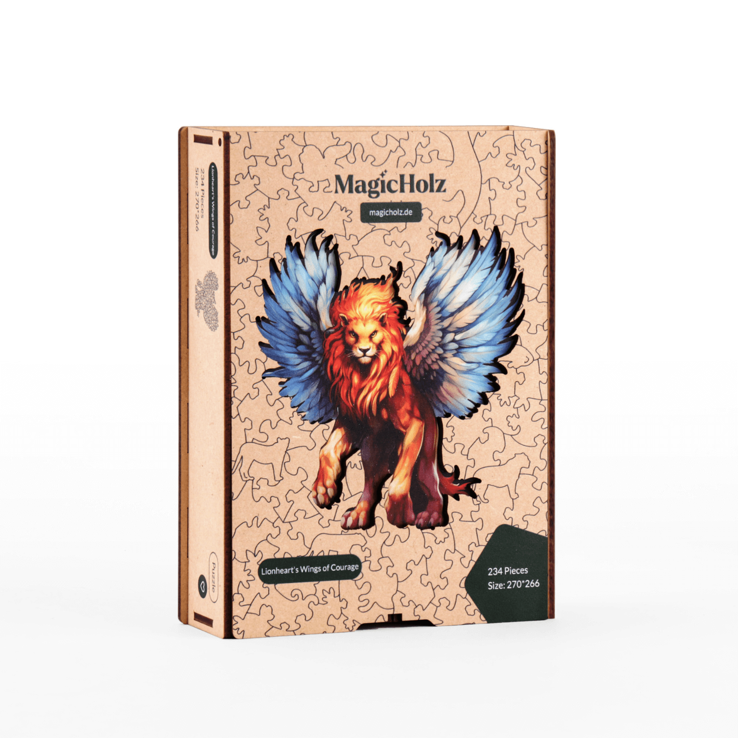 Ailes du courage | Lion Puzzle en bois MagicHolz