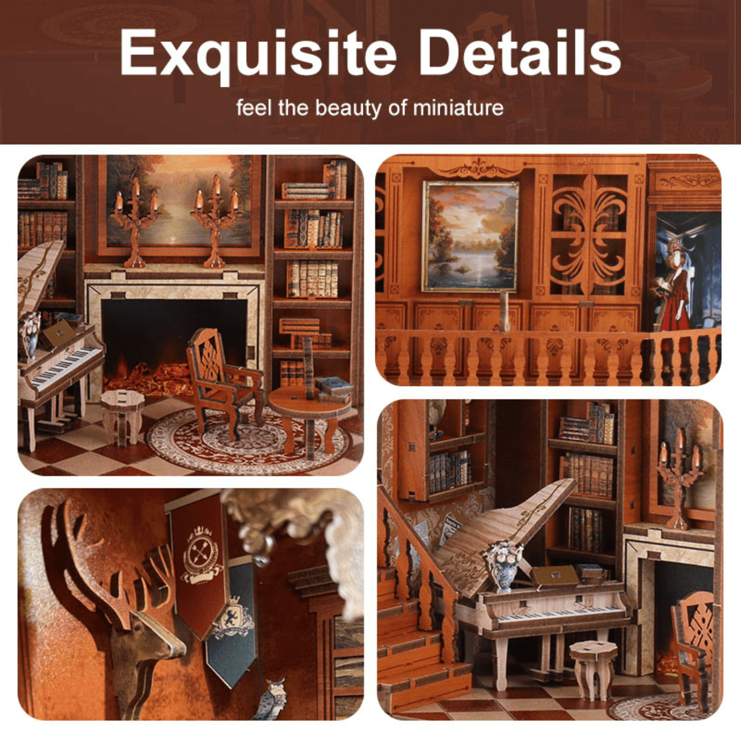 Grimm's Haus Bastel-Set Diorama MagicHolz