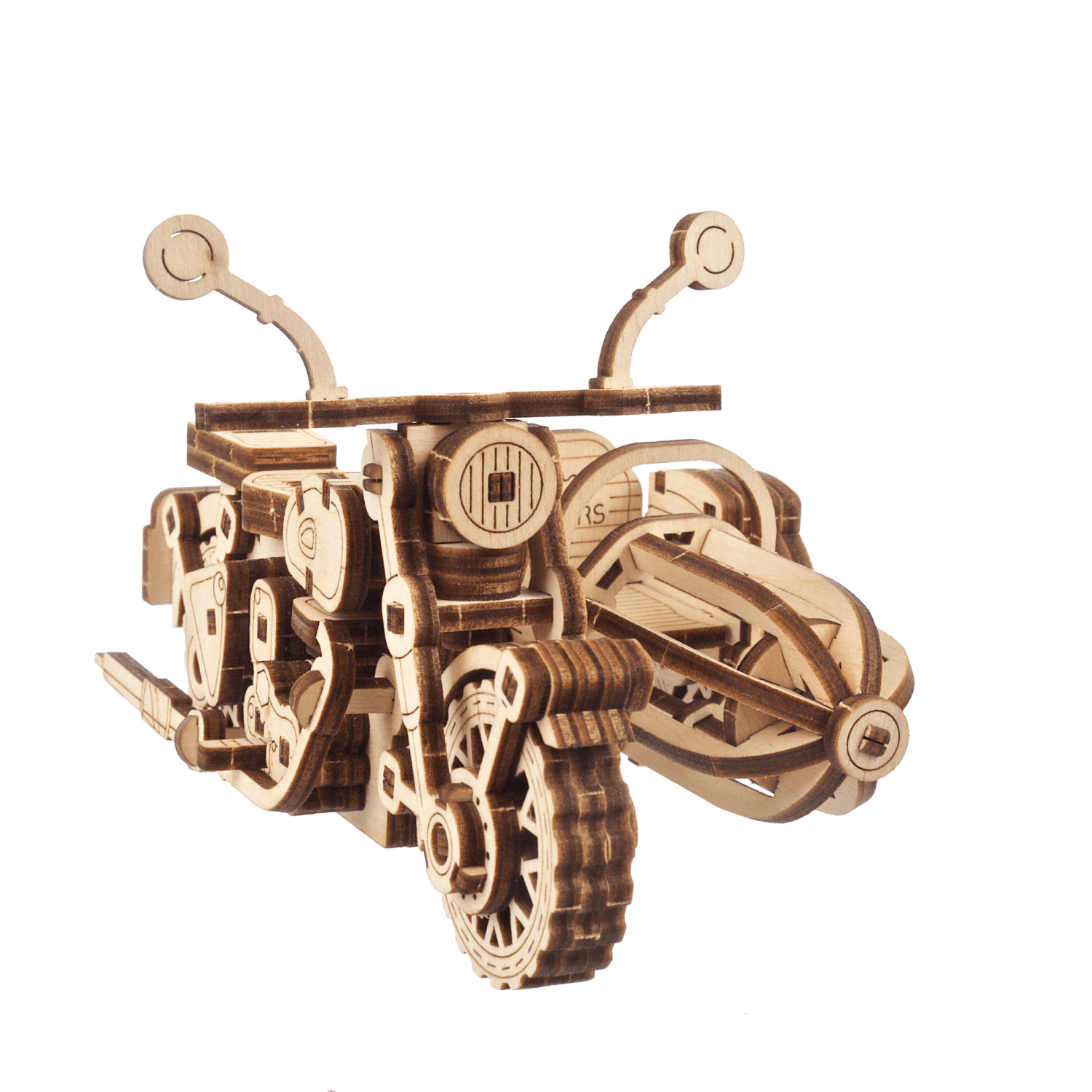 Hagrid's Flying Motorcycle™ | Harry Potter-Mechanical Wooden Puzzle-Ugears--