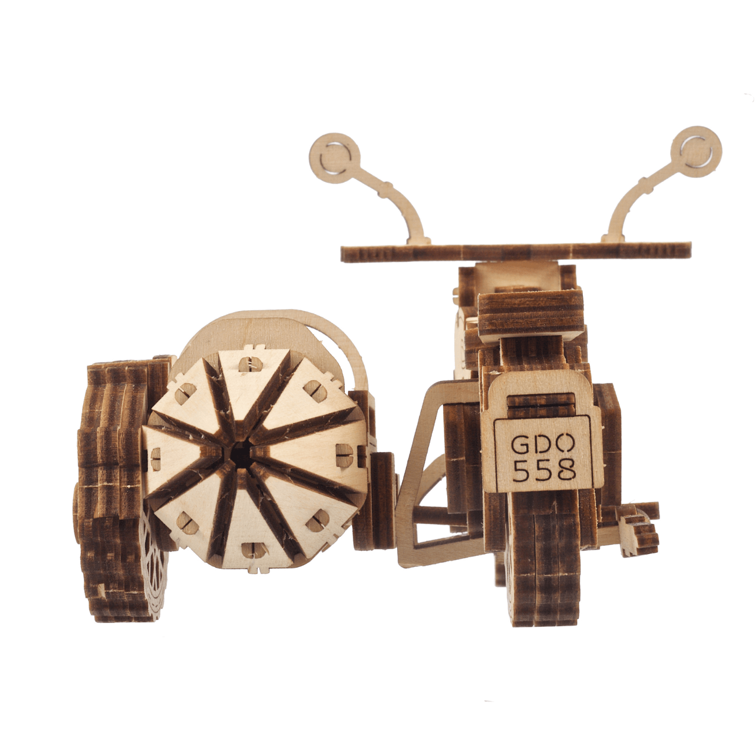 Hagrid's Flying Motorcycle™ | Harry Potter-Mechanical Wooden Puzzle-Ugears--
