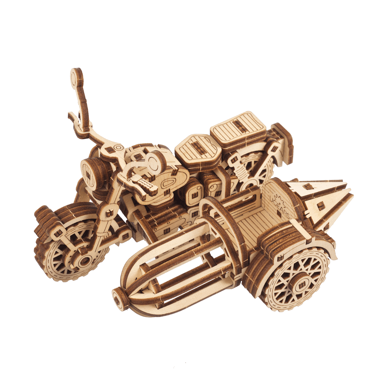 Hagrid's Flying Motorcycle™ | Harry Potter-Mechanical Wooden Puzzle-Ugears--