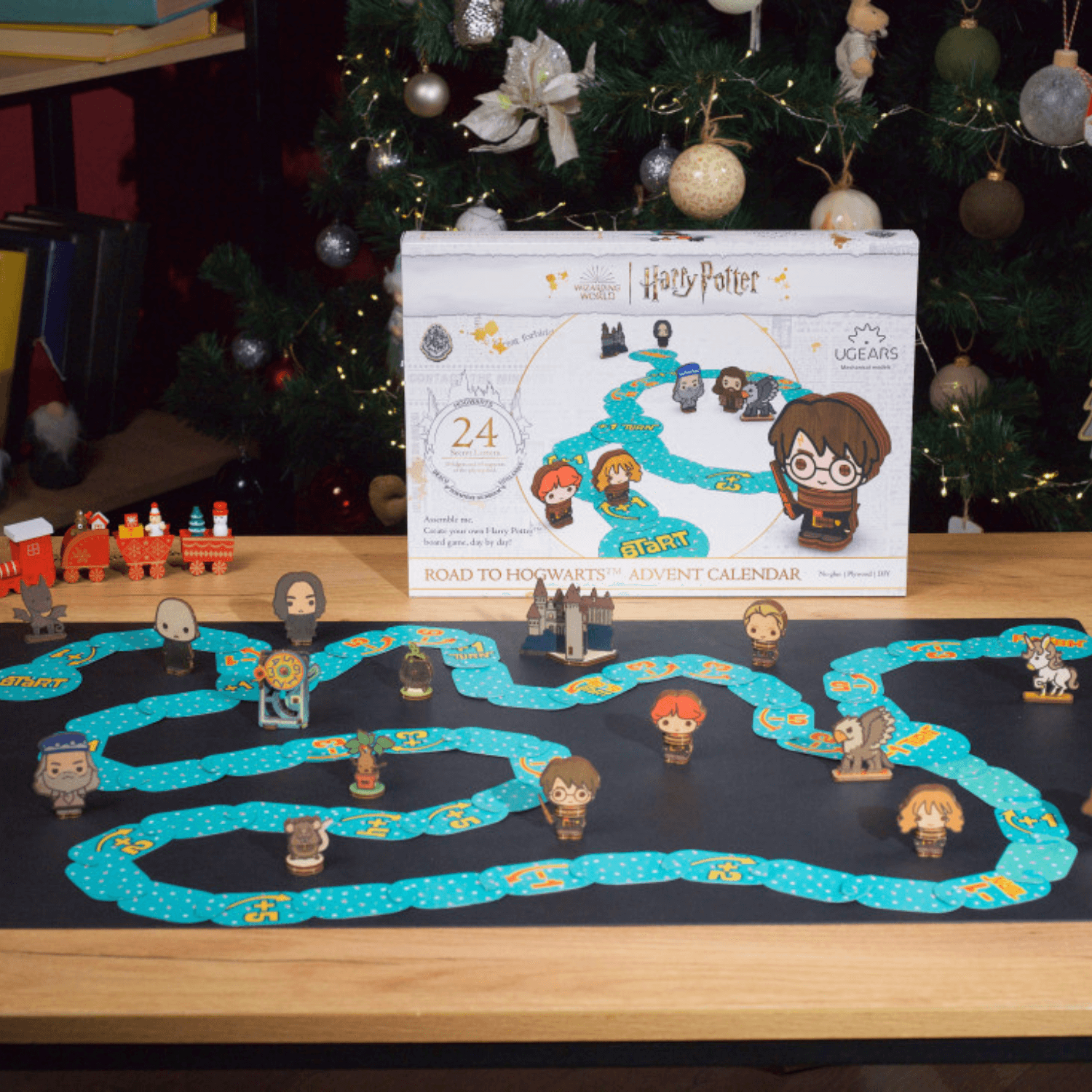 Harry Potter™ Adventskalender – Der Weg nach Hogwarts™ 3D Puzzle Ugears Harry Potter™ Adventskalender – Der Weg nach Hogwarts™