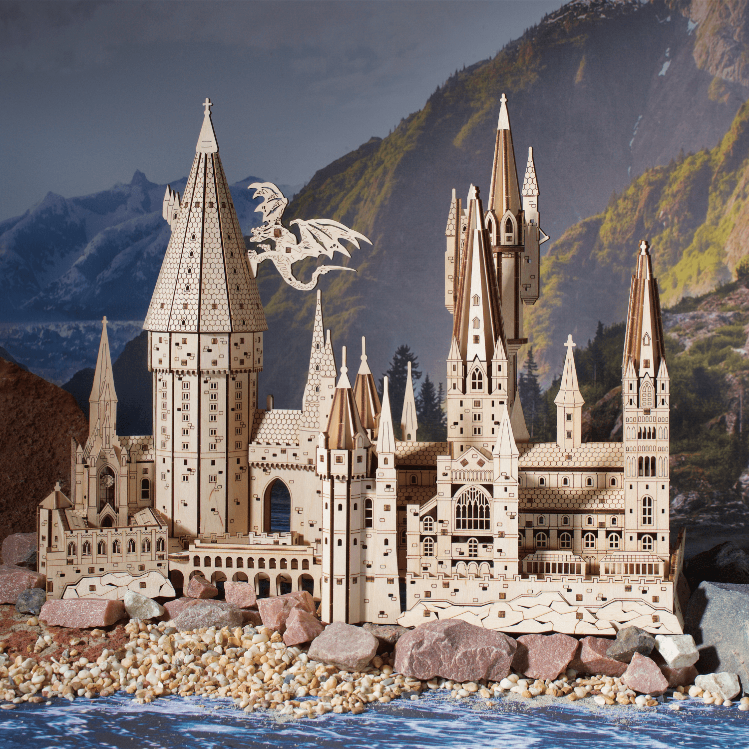 Harry Potter™ | The Castle Starter Pack Mechanisches Holzpuzzle MagicHolz