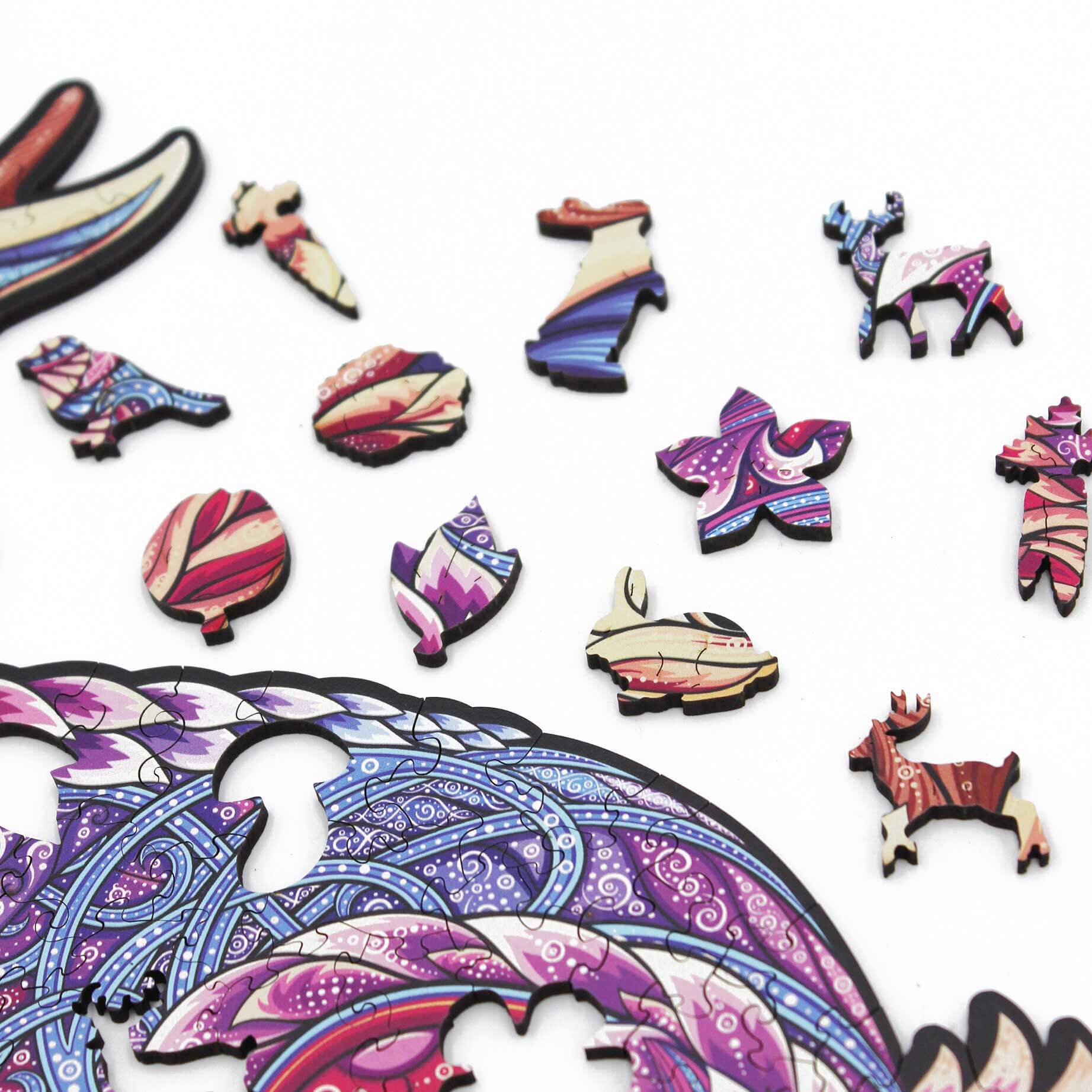 Rabbit | Jackalope wooden puzzle MagicHolz