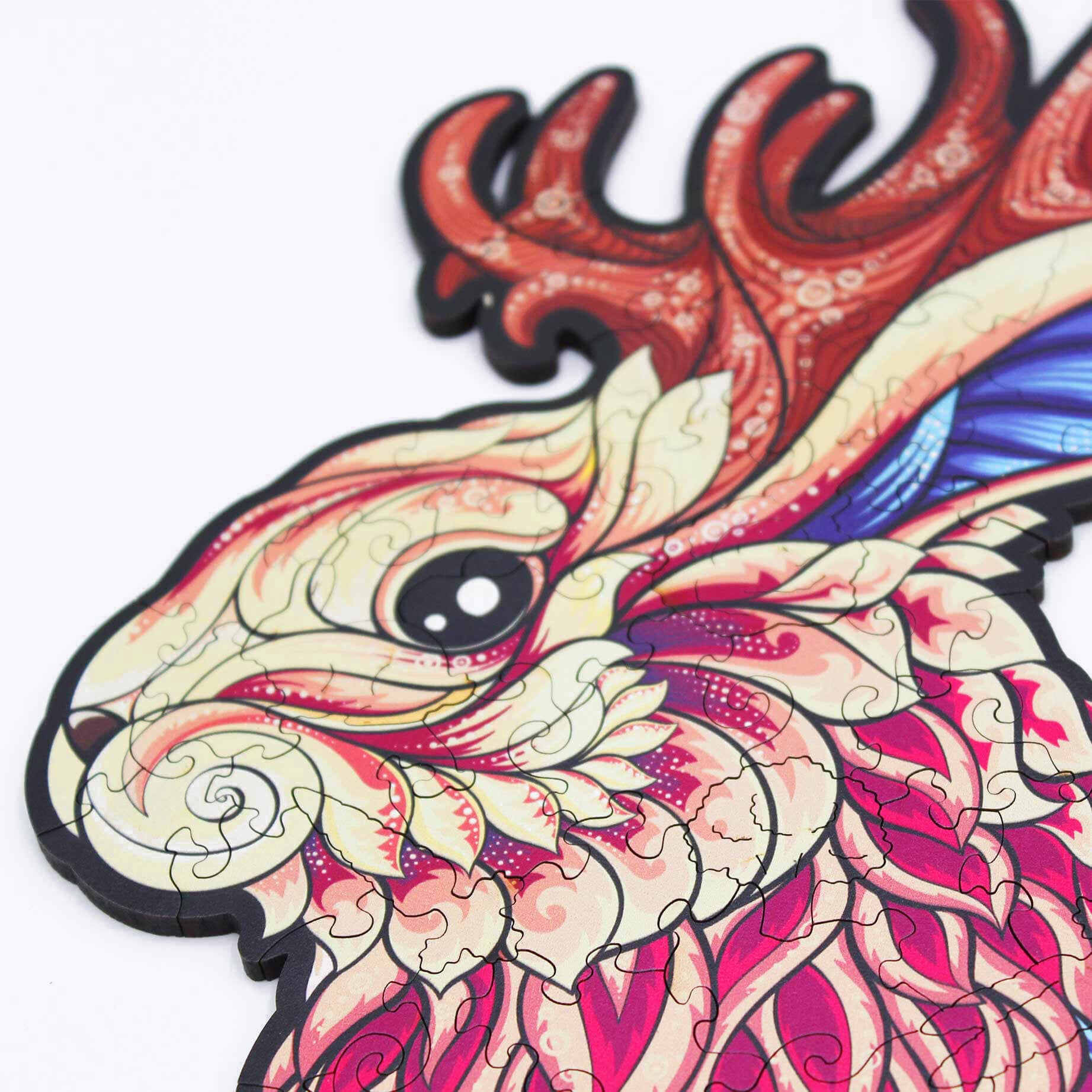Rabbit | Jackalope wooden puzzle MagicHolz