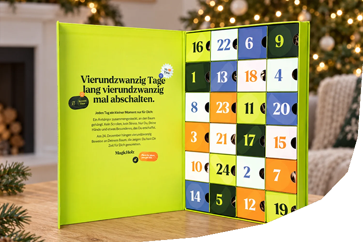 C'est l'heure d'un calendrier de l'Avent un peu différent