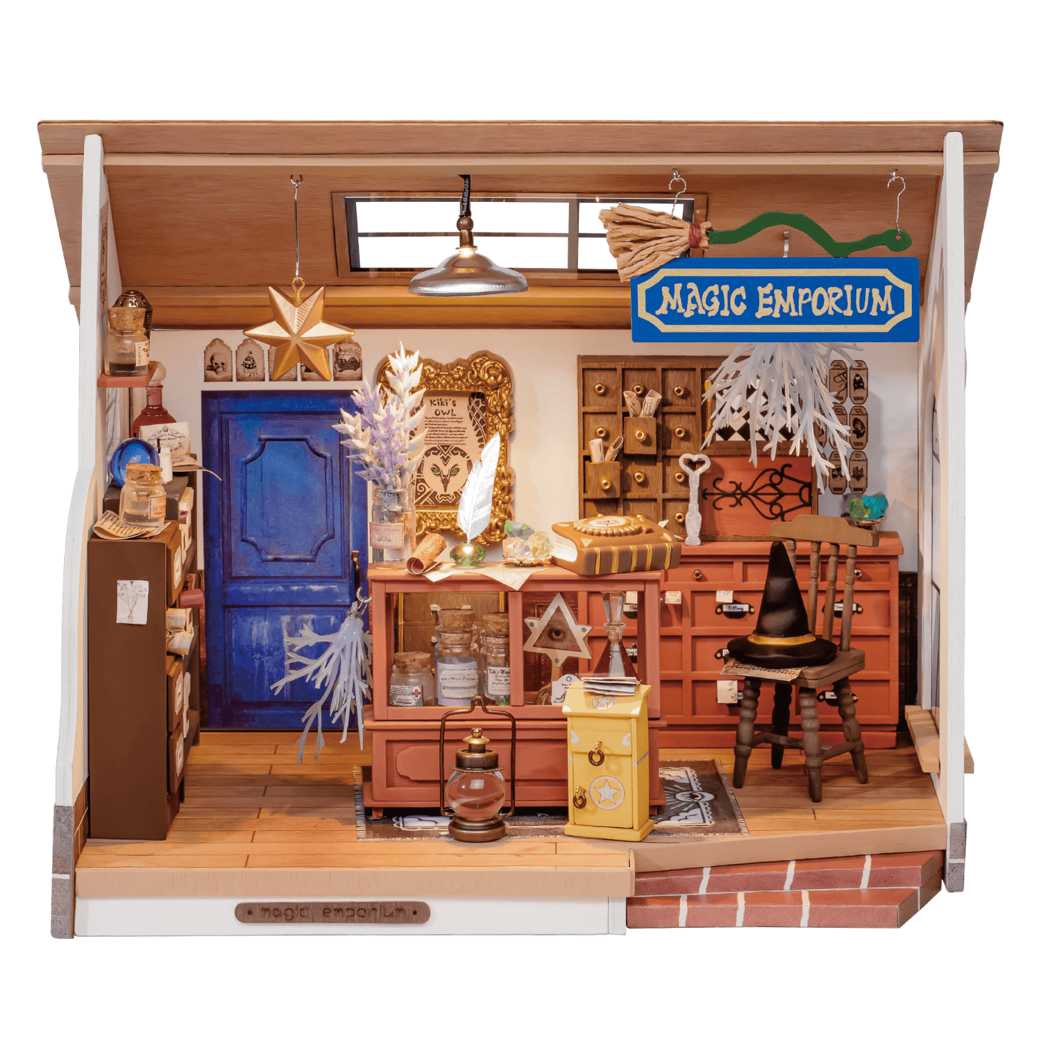 Rolife DIY Miniature Dollhouse Room Kit - Magic Potion Store Diorama Kit  DIY Crafts Hobbies for Women/Men Gifts for Teens Adults Home Decor