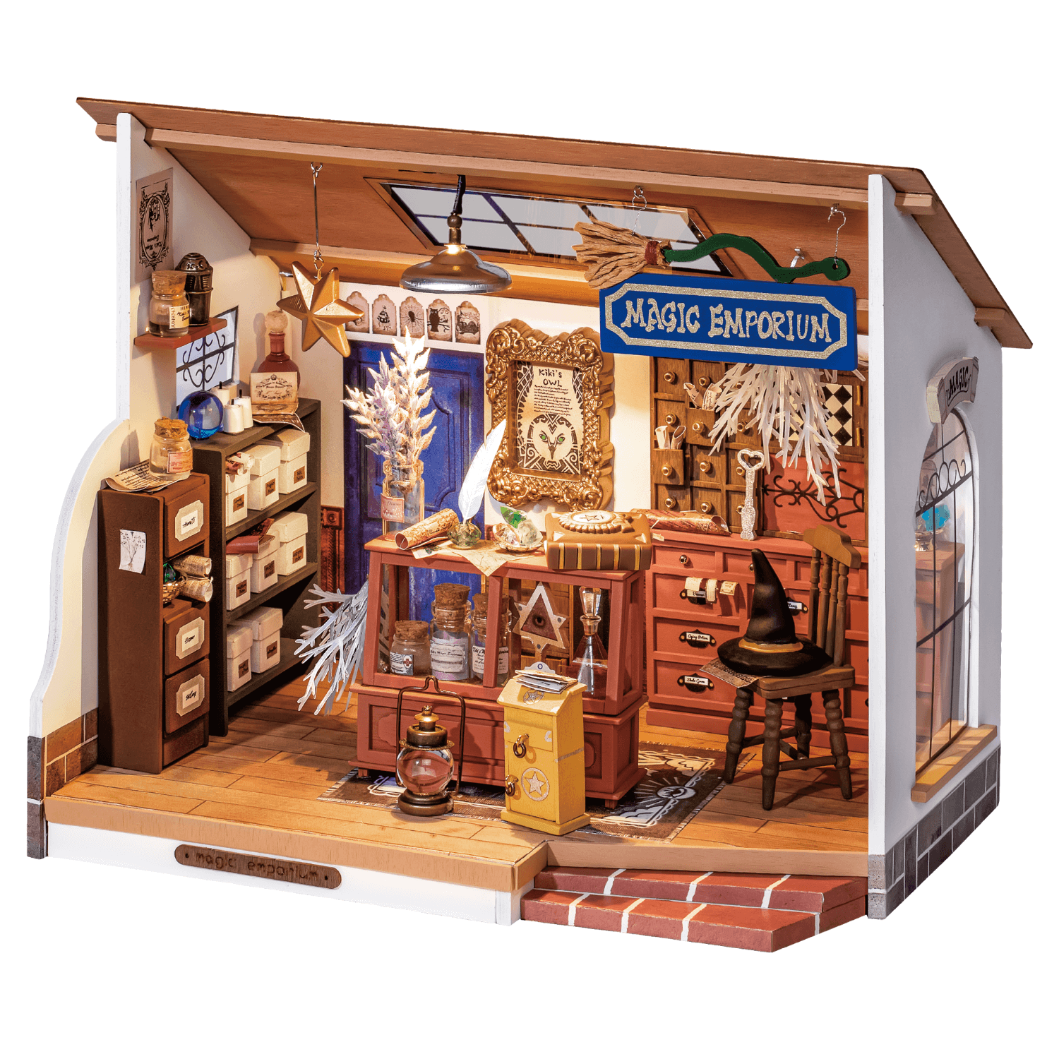 Kiki's Magic Shop Miniature House Robotime