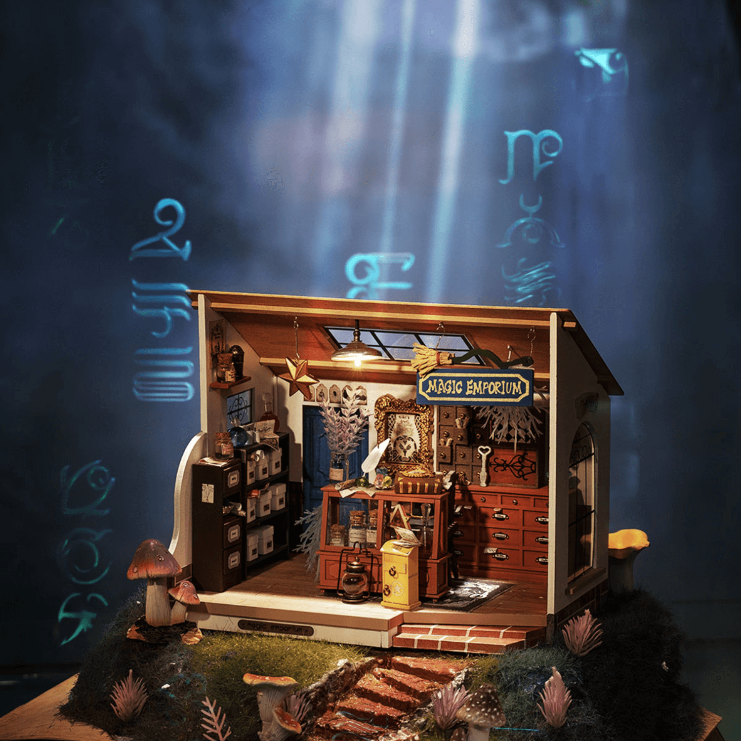 Kiki's Magic Shop Miniature House Robotime