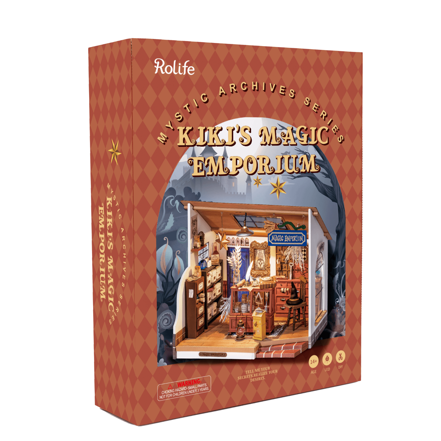 Kiki's Magic Shop Miniature House Robotime
