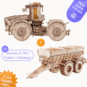 Kirovets K-7M | Traktor + Anhänger