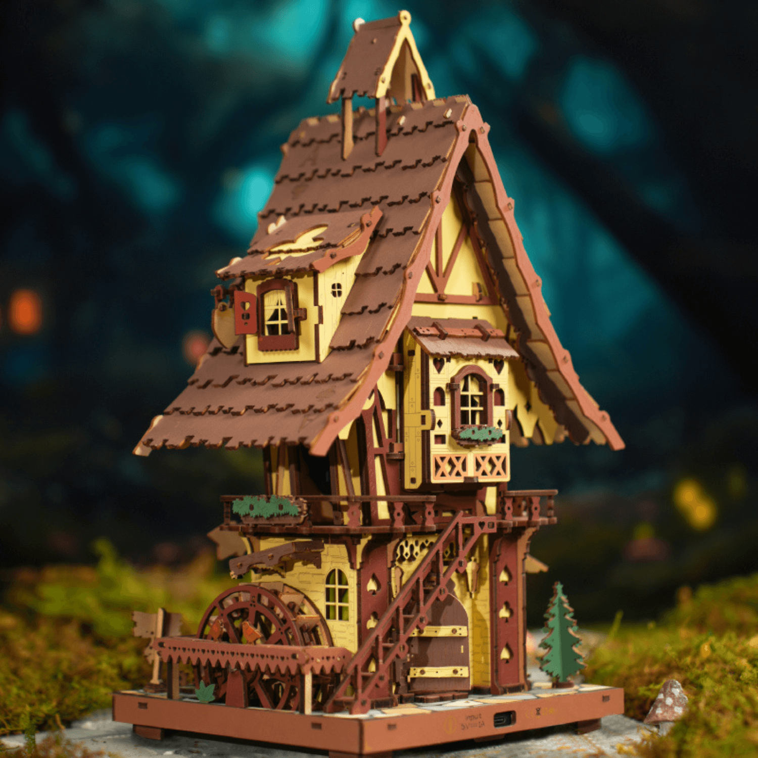 Cuckoo clock l 3D wooden puzzle-3D puzzle-Robotime--