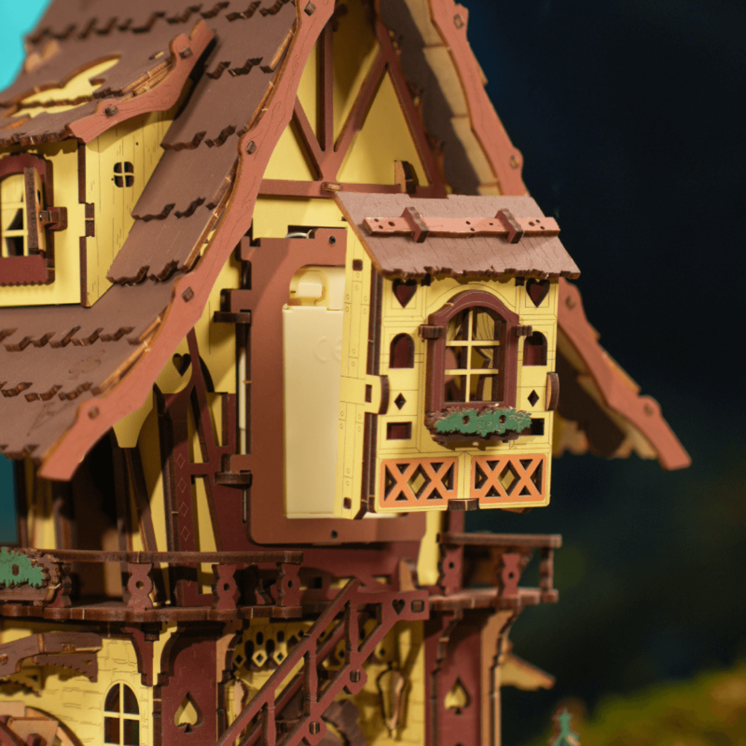 Cuckoo clock l 3D wooden puzzle-3D puzzle-Robotime--