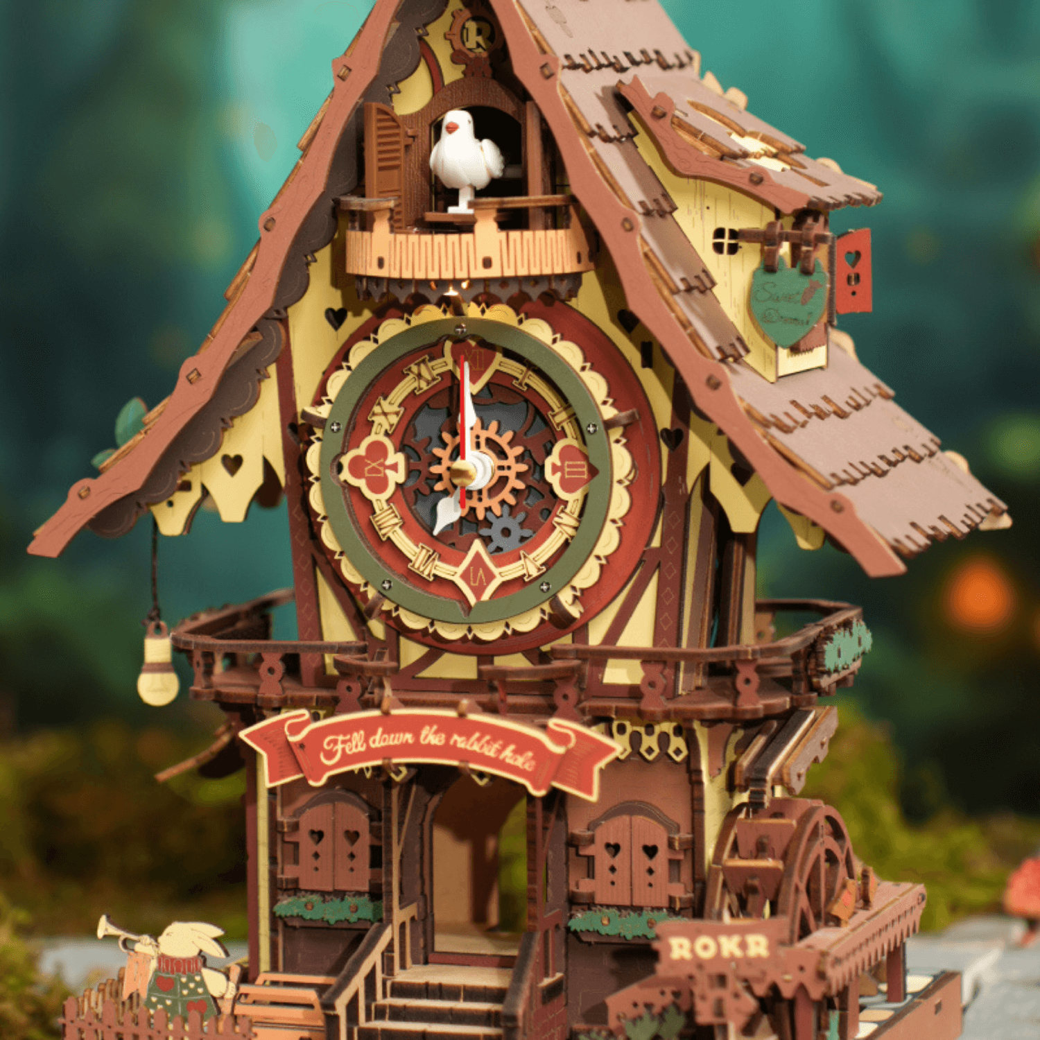 Cuckoo clock l 3D wooden puzzle-3D puzzle-Robotime--