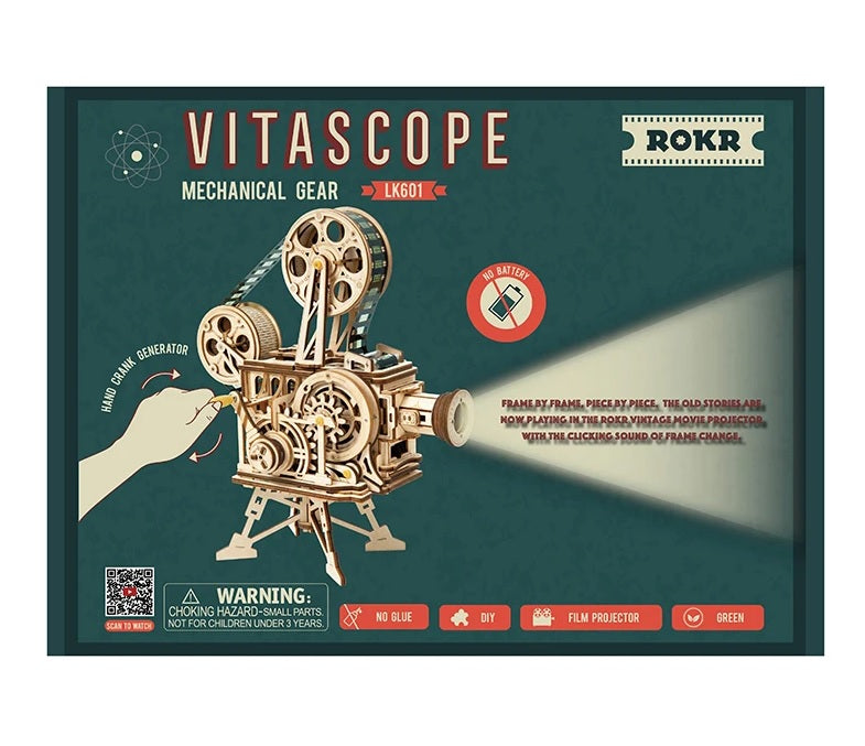 Vitascope | Projecteur de film 3D Puzzle Robotime