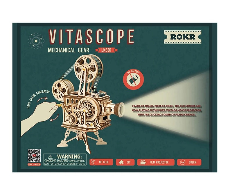 Vitascope | Filmprojektor-3D Puzzle-Robotime--