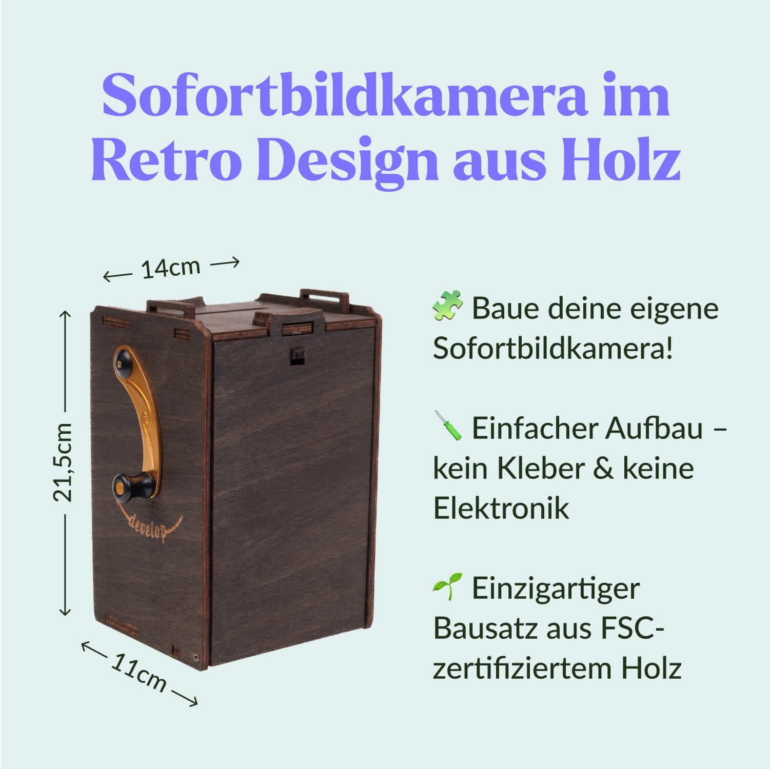 Instant camera kit