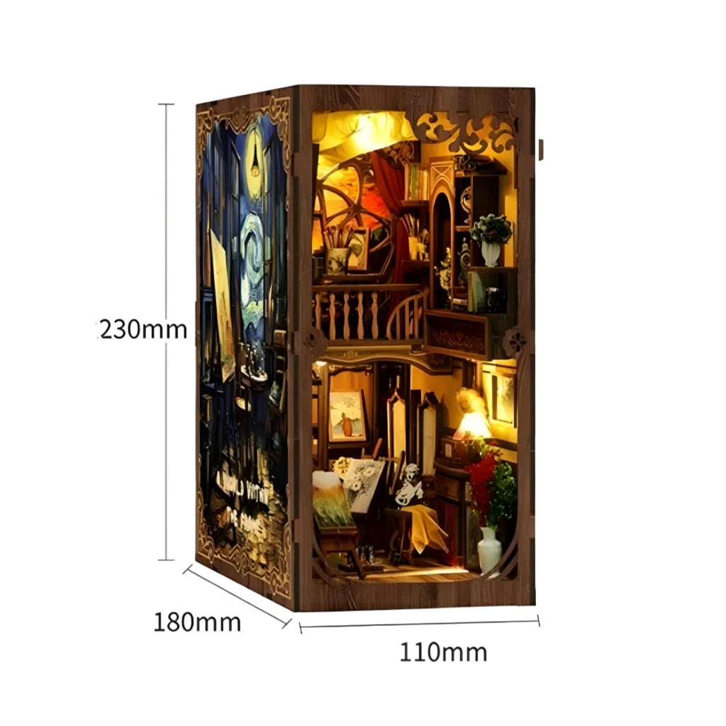 A World within the Frame | Van Gogh | Book Nook Diorama MagicHolz