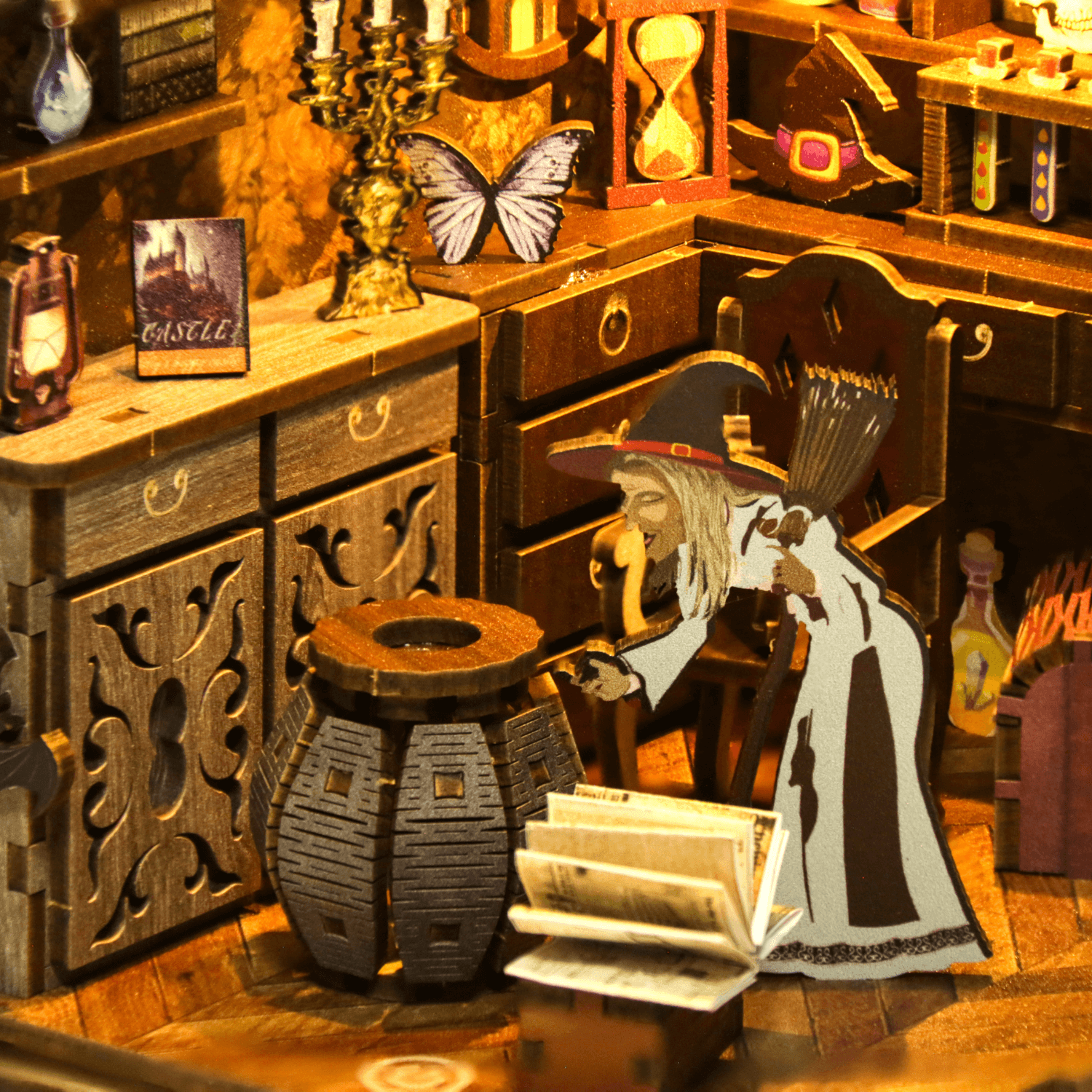 MagicNight | Diorama | Book Nook Diorama MagicHolz