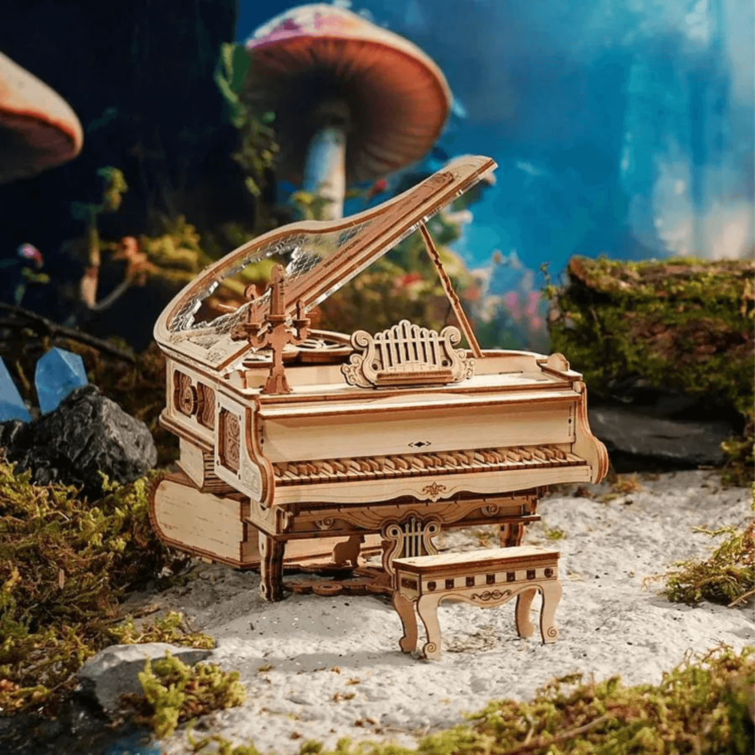 MagicPiano 🎶 | Spieluhr Mechanisches Holzpuzzle Robotime