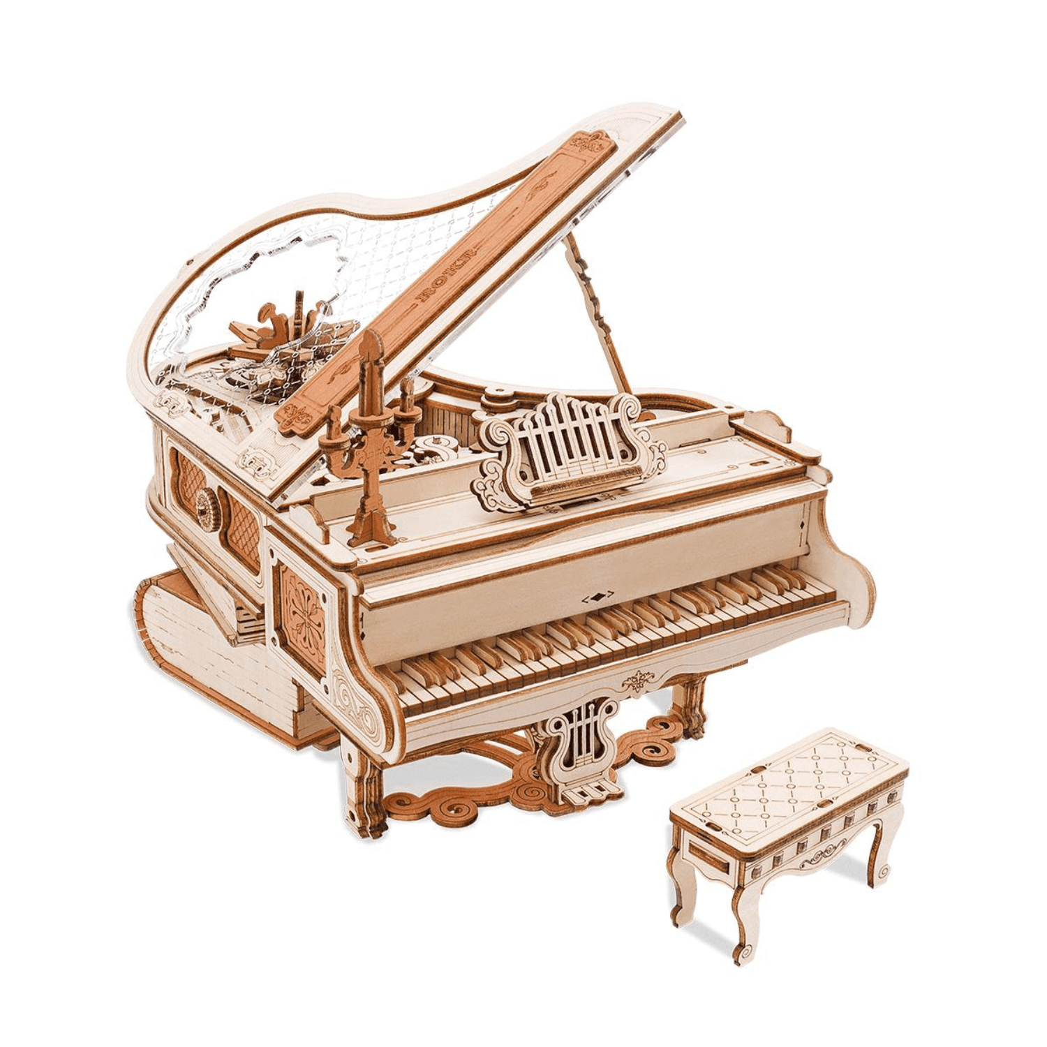 MagicPiano 🎶 | Spieluhr Mechanisches Holzpuzzle Robotime