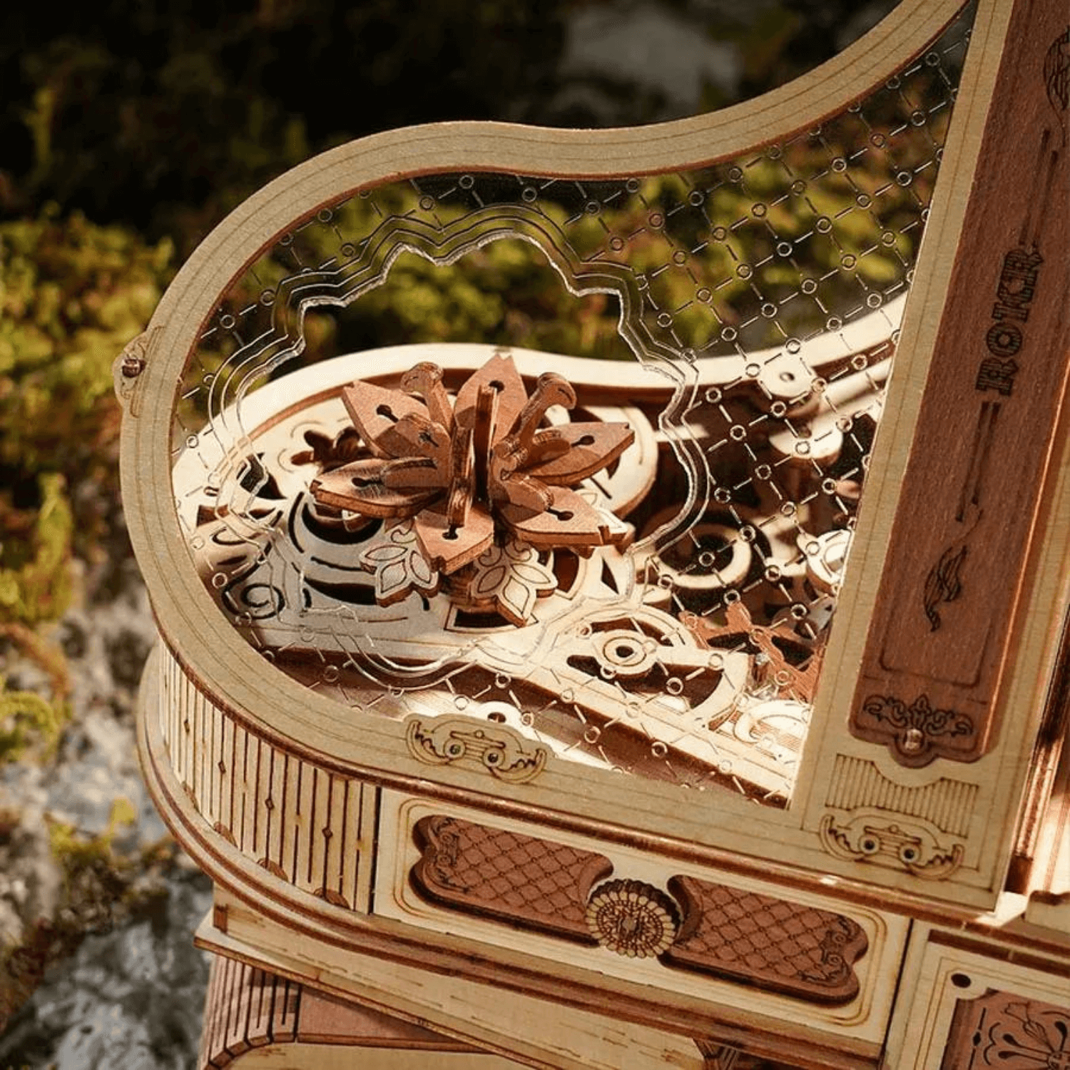 MagicPiano 🎶 | Spieluhr Mechanisches Holzpuzzle Robotime