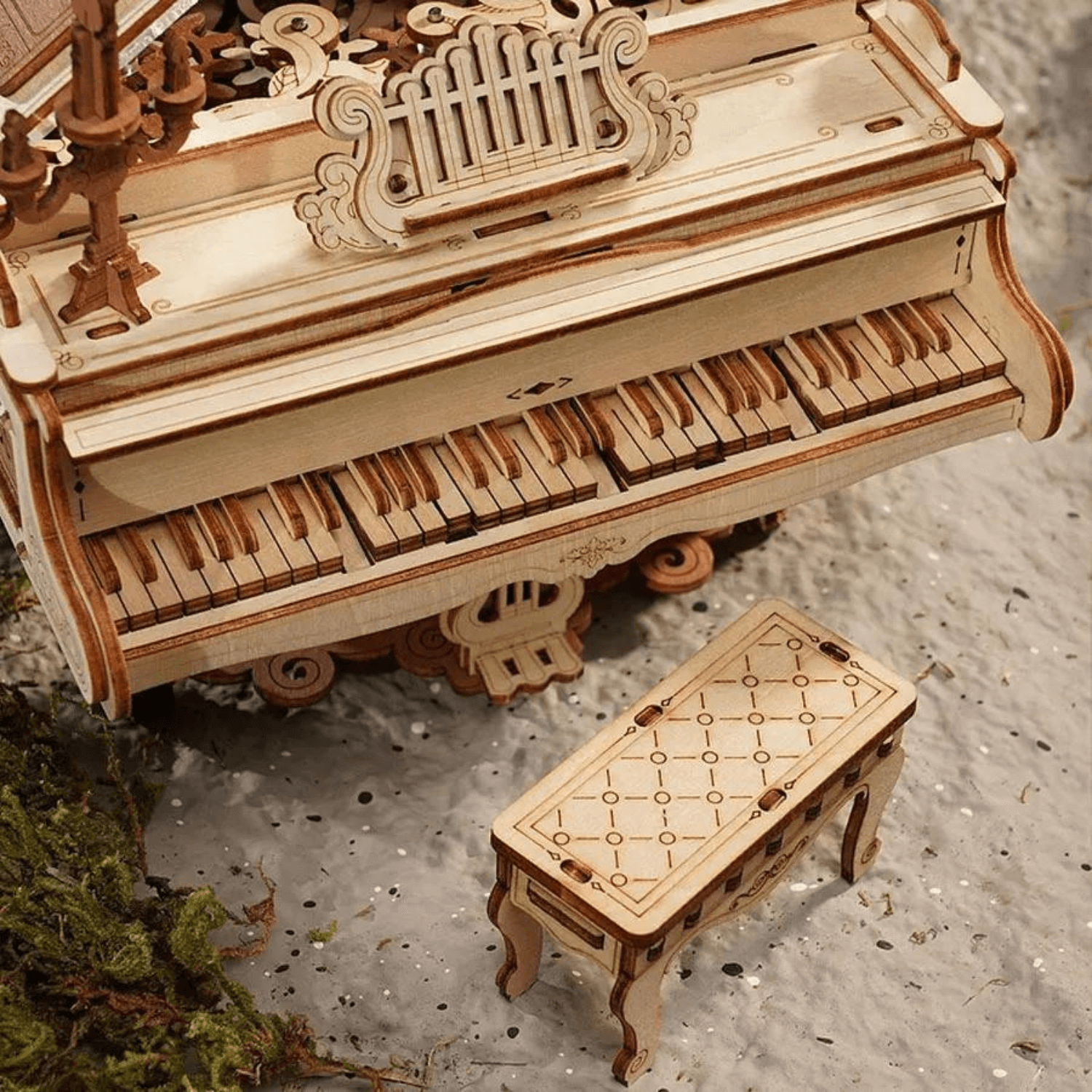 MagicPiano 🎶 | Spieluhr Mechanisches Holzpuzzle Robotime