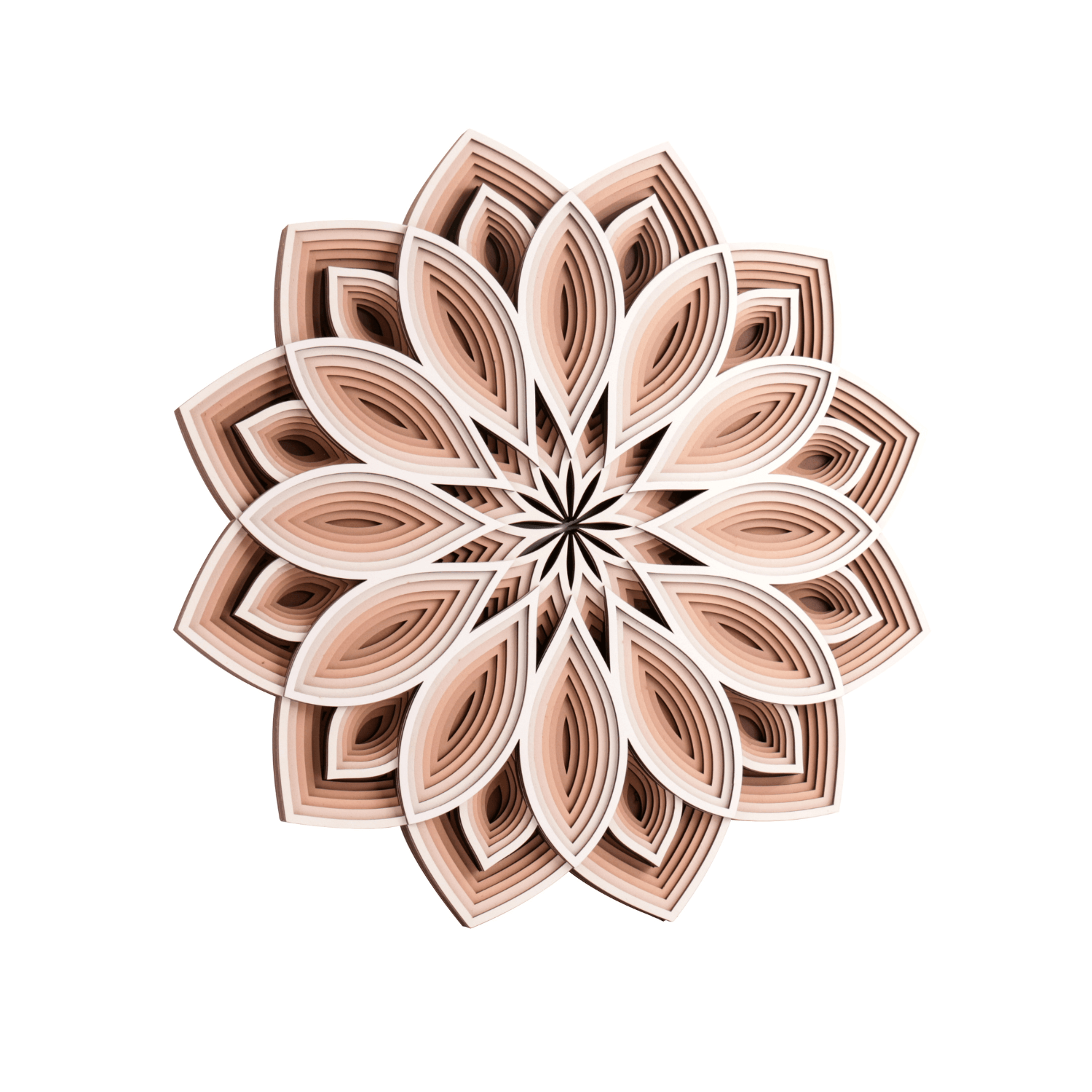 Magic Wall art | 3D murals 💫 MagicHolz Lotus of Eternity mural