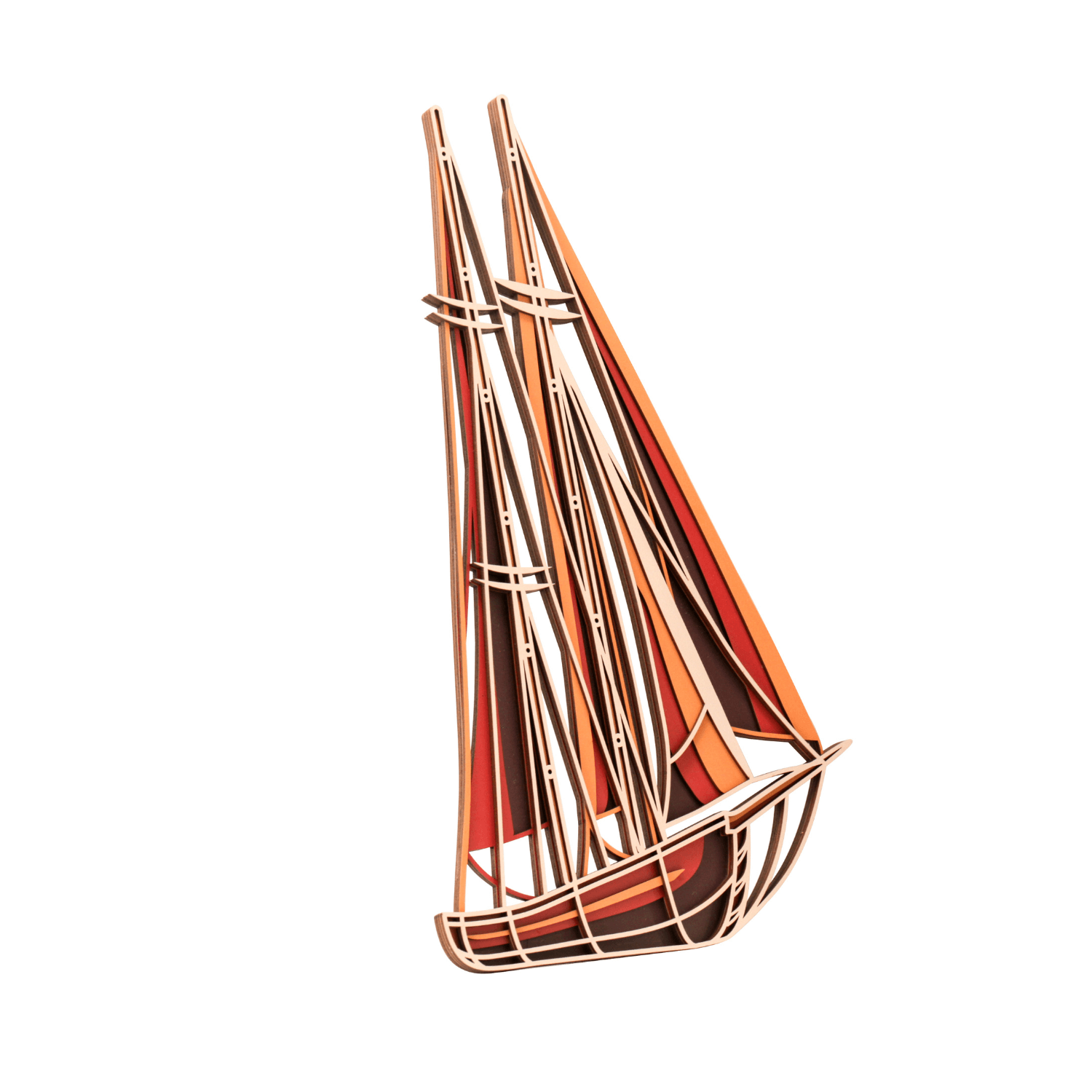 Magic Wall art | 3D murals 💫 MagicHolz Sailing Boat wall mural