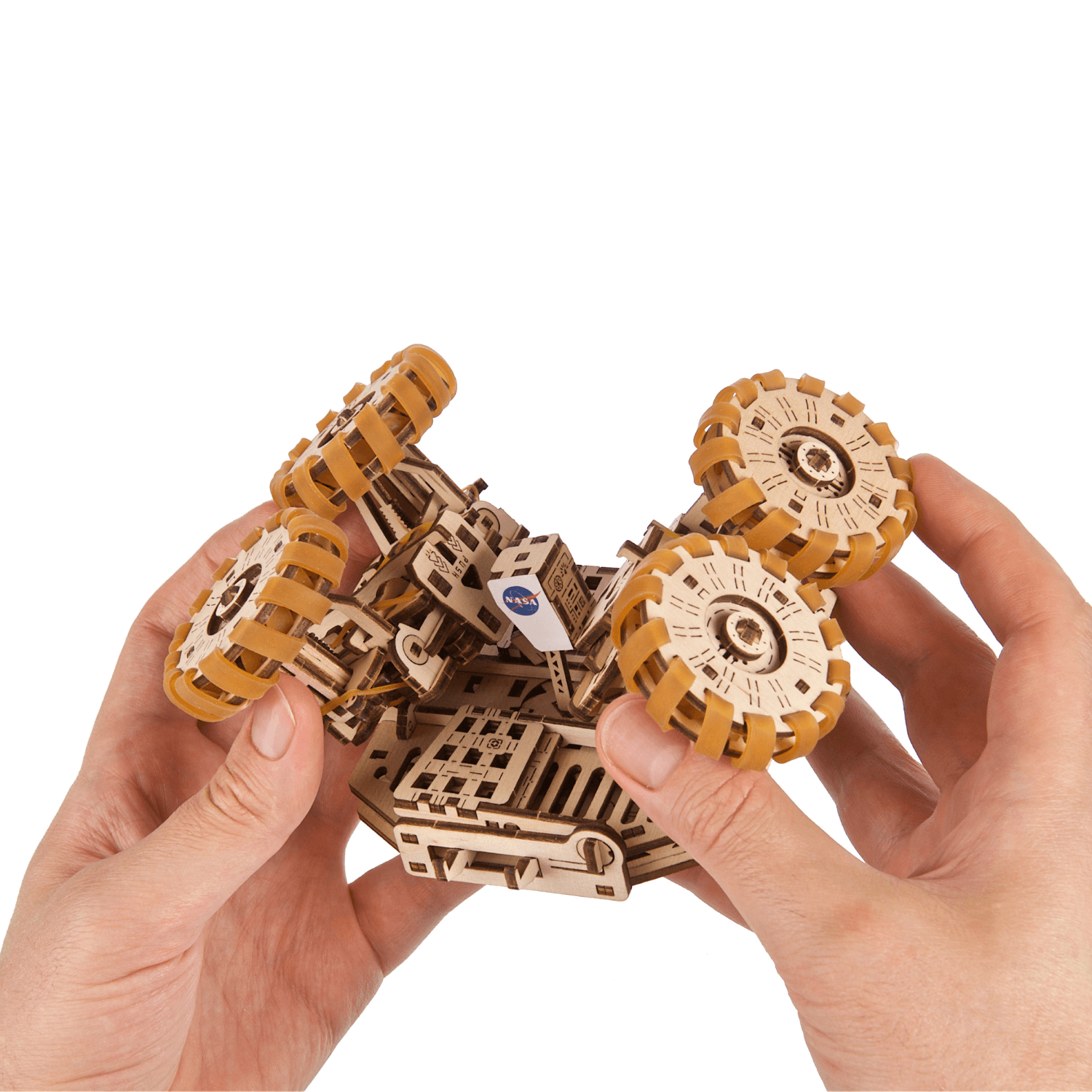 NASA Moon Rover-Mechanical Wooden Puzzle Ugears--
