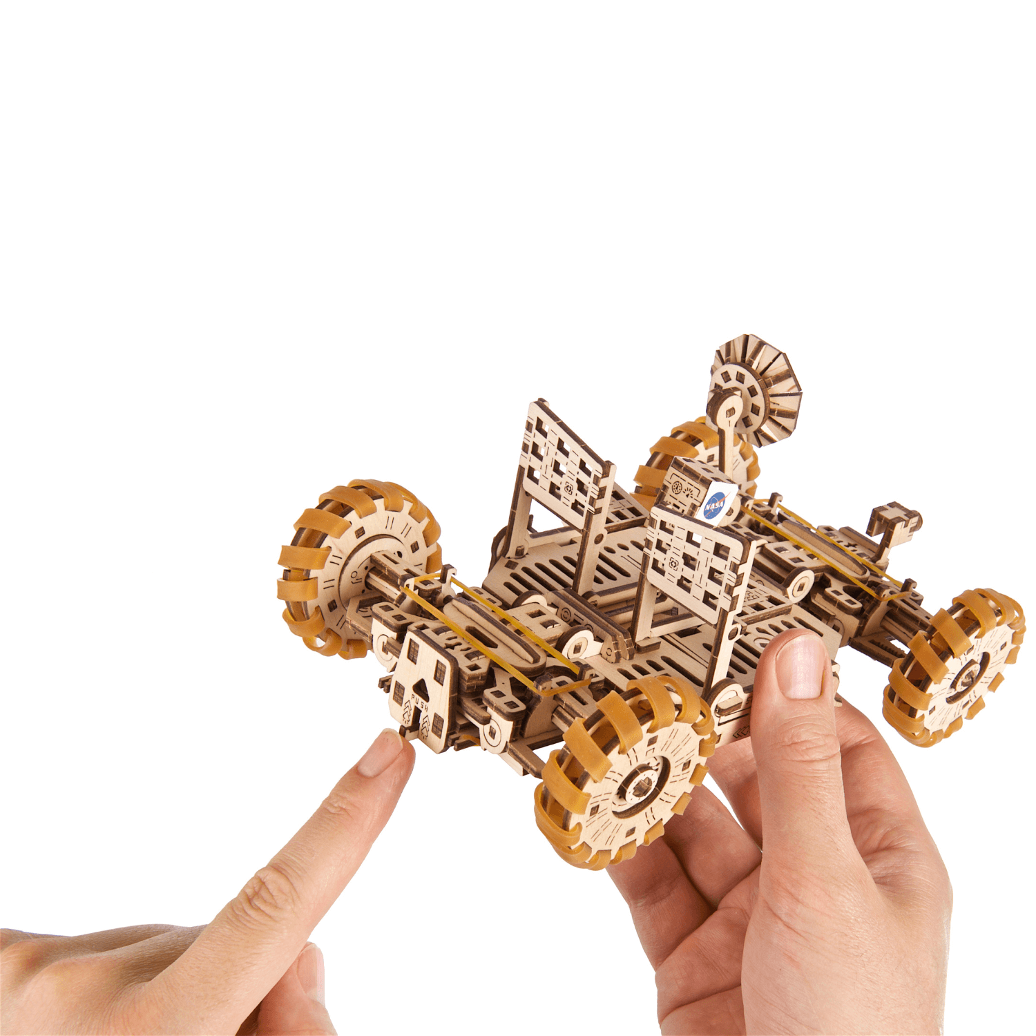 NASA Moon Rover-Mechanical Wooden Puzzle Ugears--