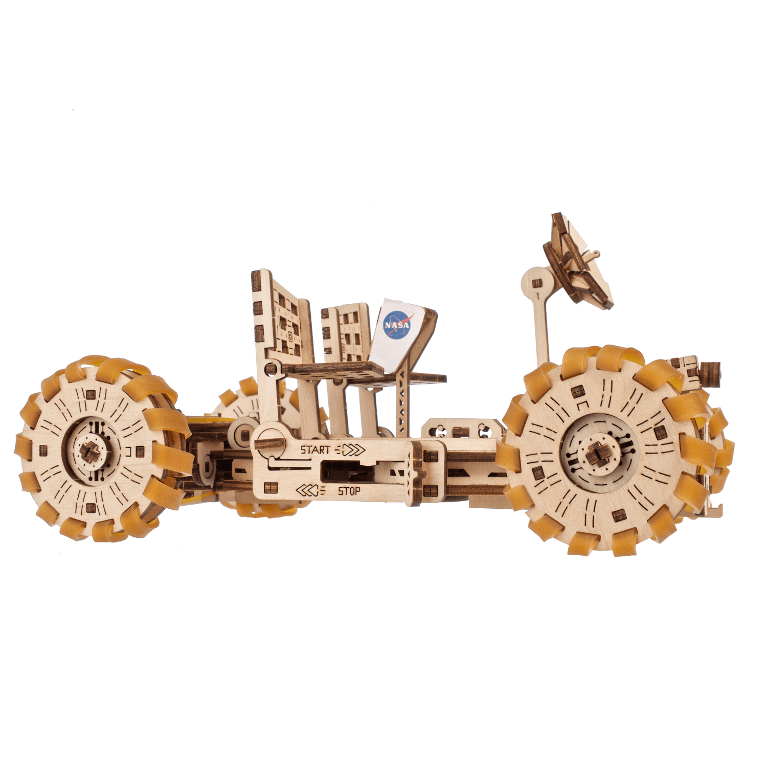 NASA Moon Rover-Mechanical Wooden Puzzle Ugears--