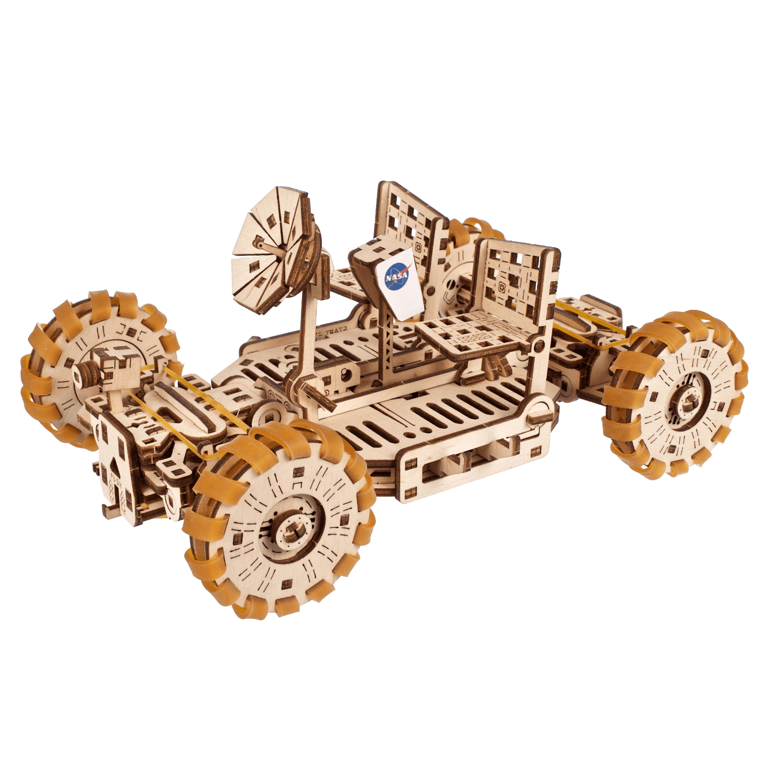 NASA Moon Rover-Mechanical Wooden Puzzle Ugears--