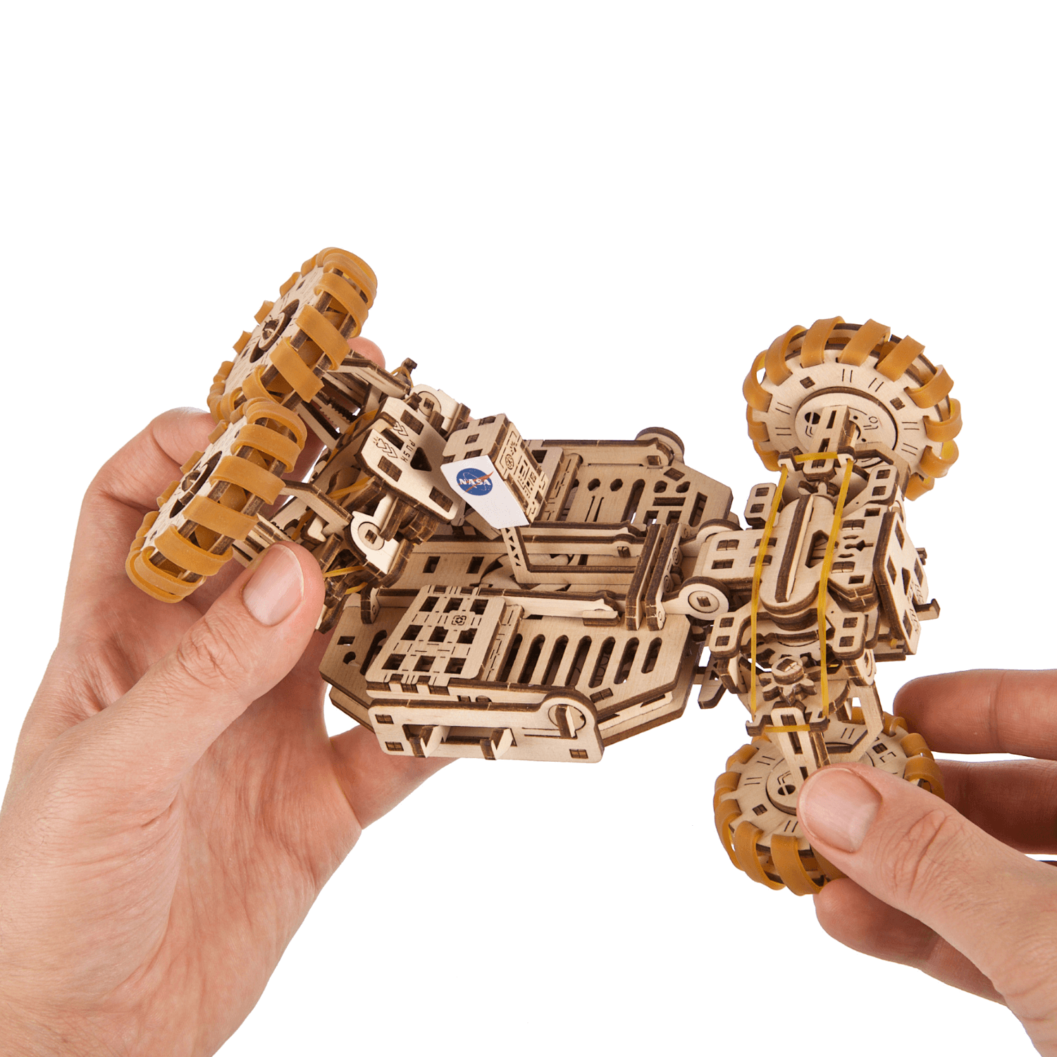 NASA Moon Rover-Mechanical Wooden Puzzle Ugears--